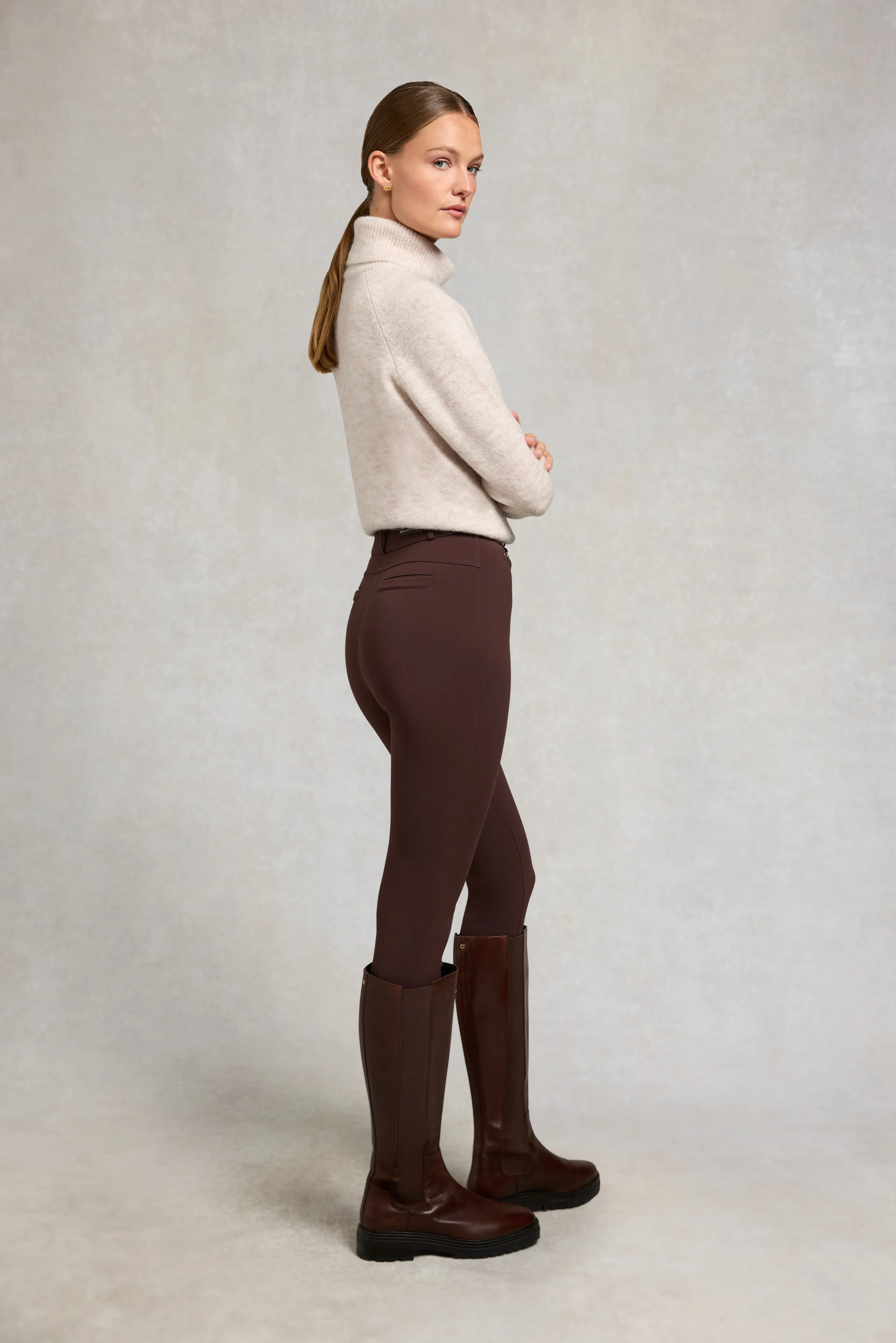 Contour Trouser (Walnut) sold by Holland Cooper product image thumbnail 4