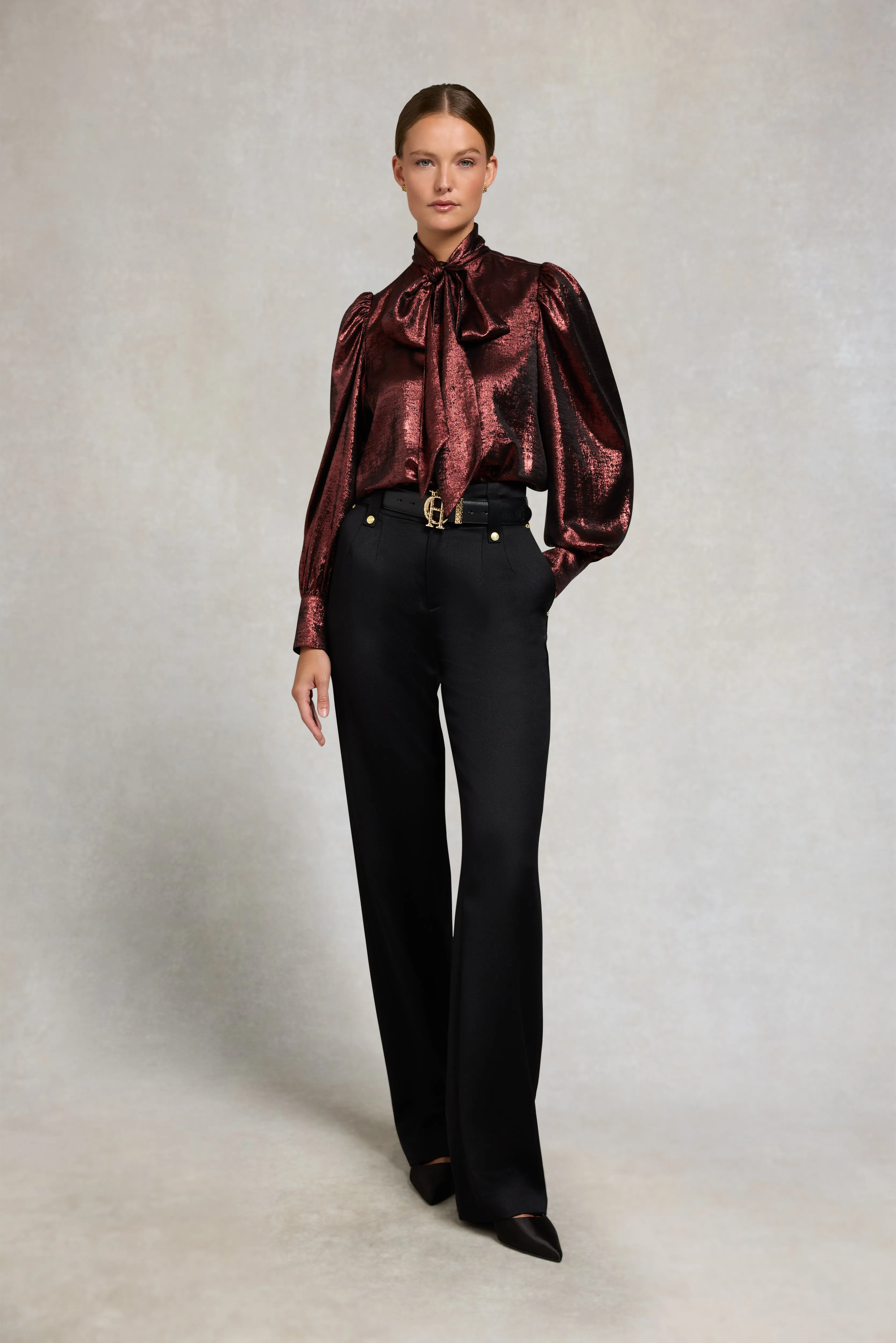 Ariella Sparkle Blouse (Red Sparkle) sold by Holland Cooper product image thumbnail 5