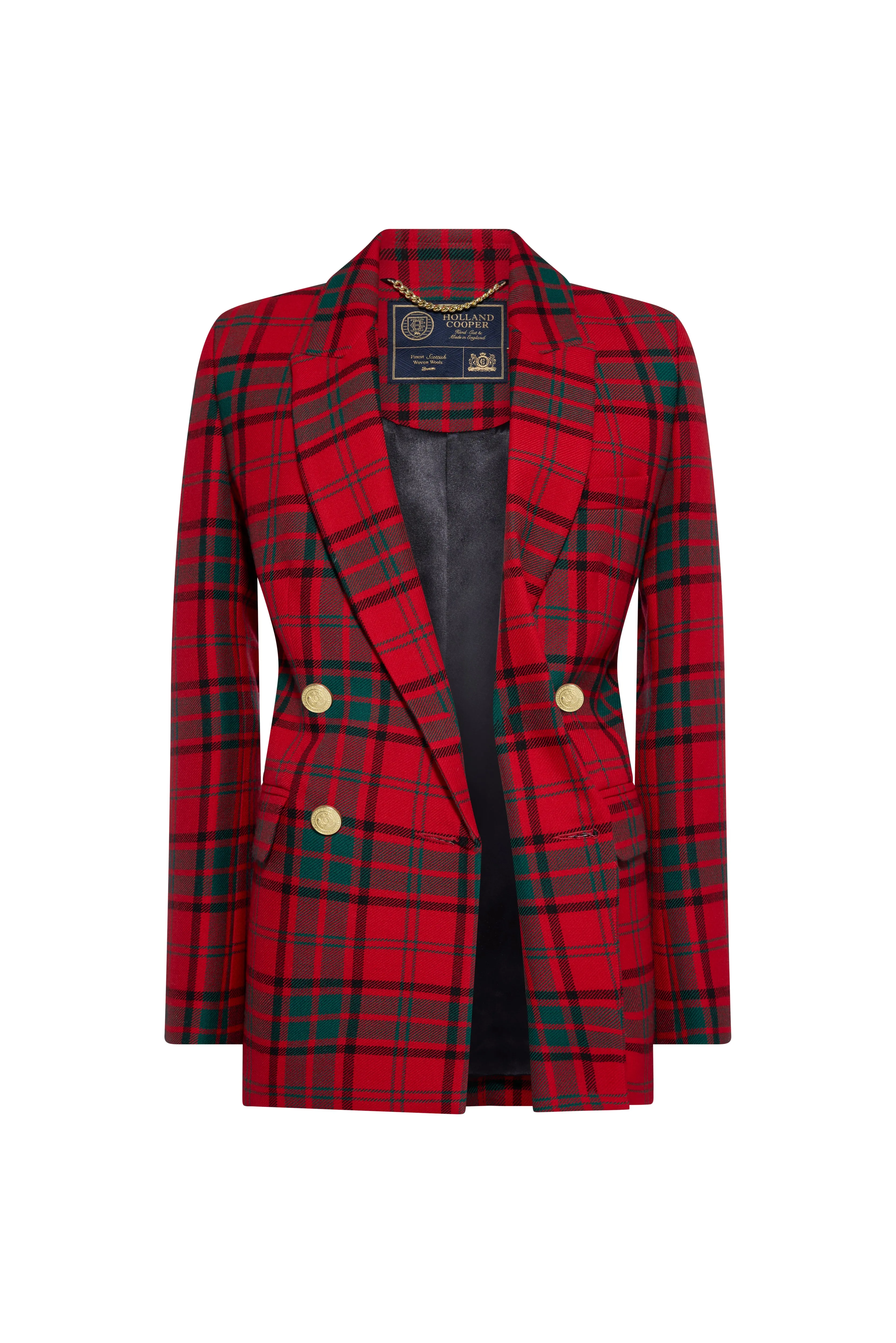 Belgravia Blazer (Red Tartan) sold by Holland Cooper product image thumbnail 5