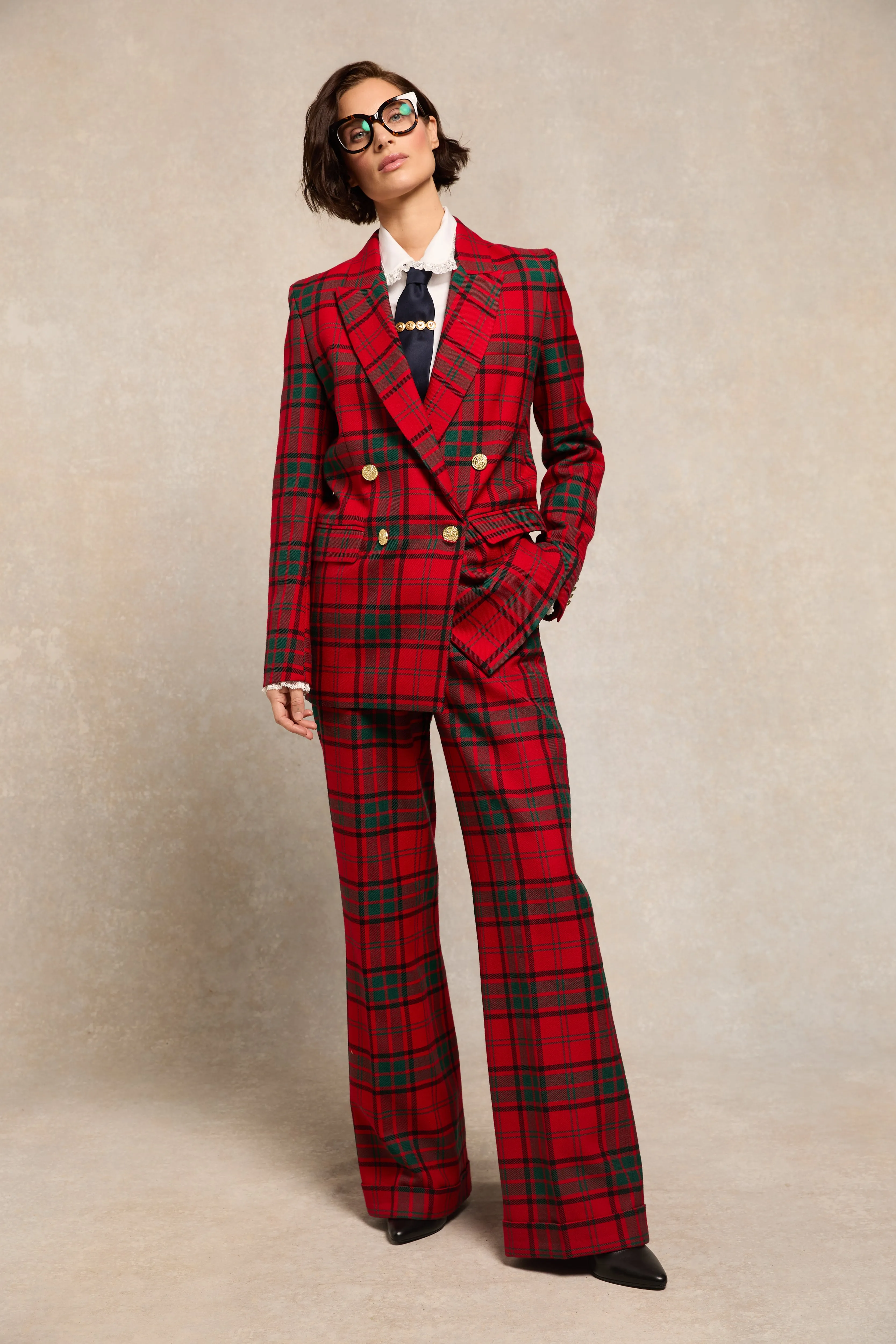 Belgravia Blazer (Red Tartan) sold by Holland Cooper product image thumbnail 2