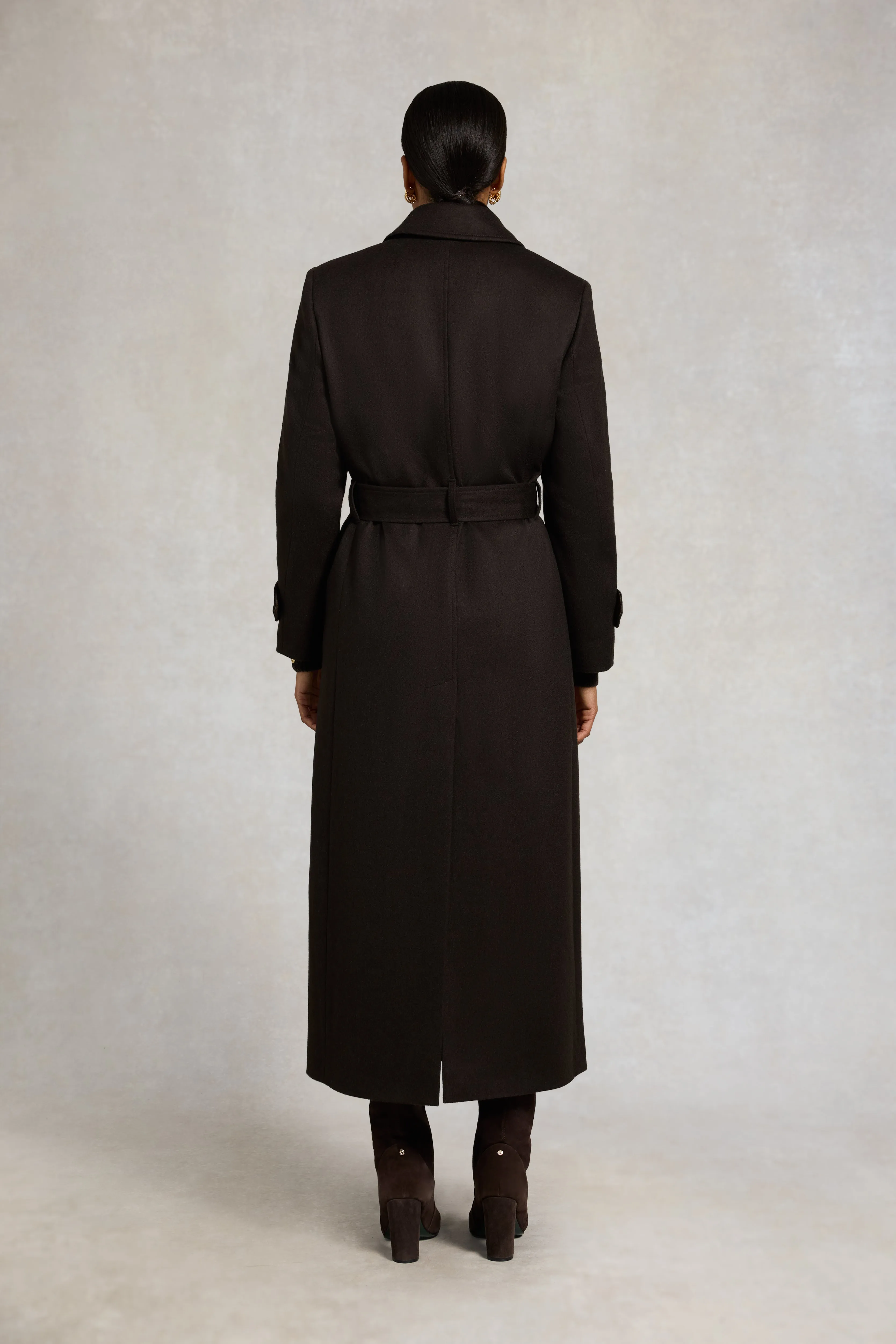 Wrap Coat (Chocolate) sold by Holland Cooper product image thumbnail 5