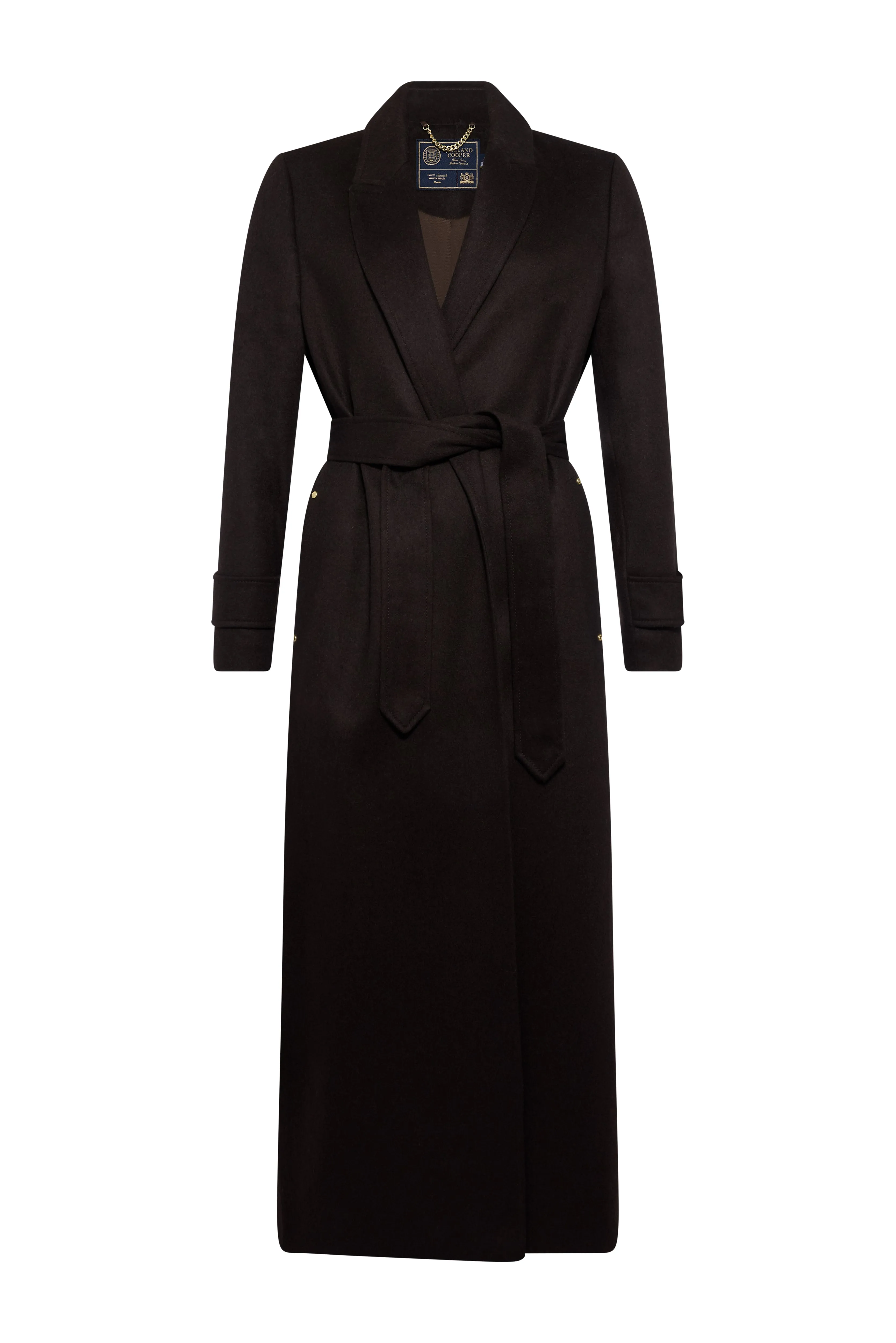 Wrap Coat (Chocolate) sold by Holland Cooper product image thumbnail 4