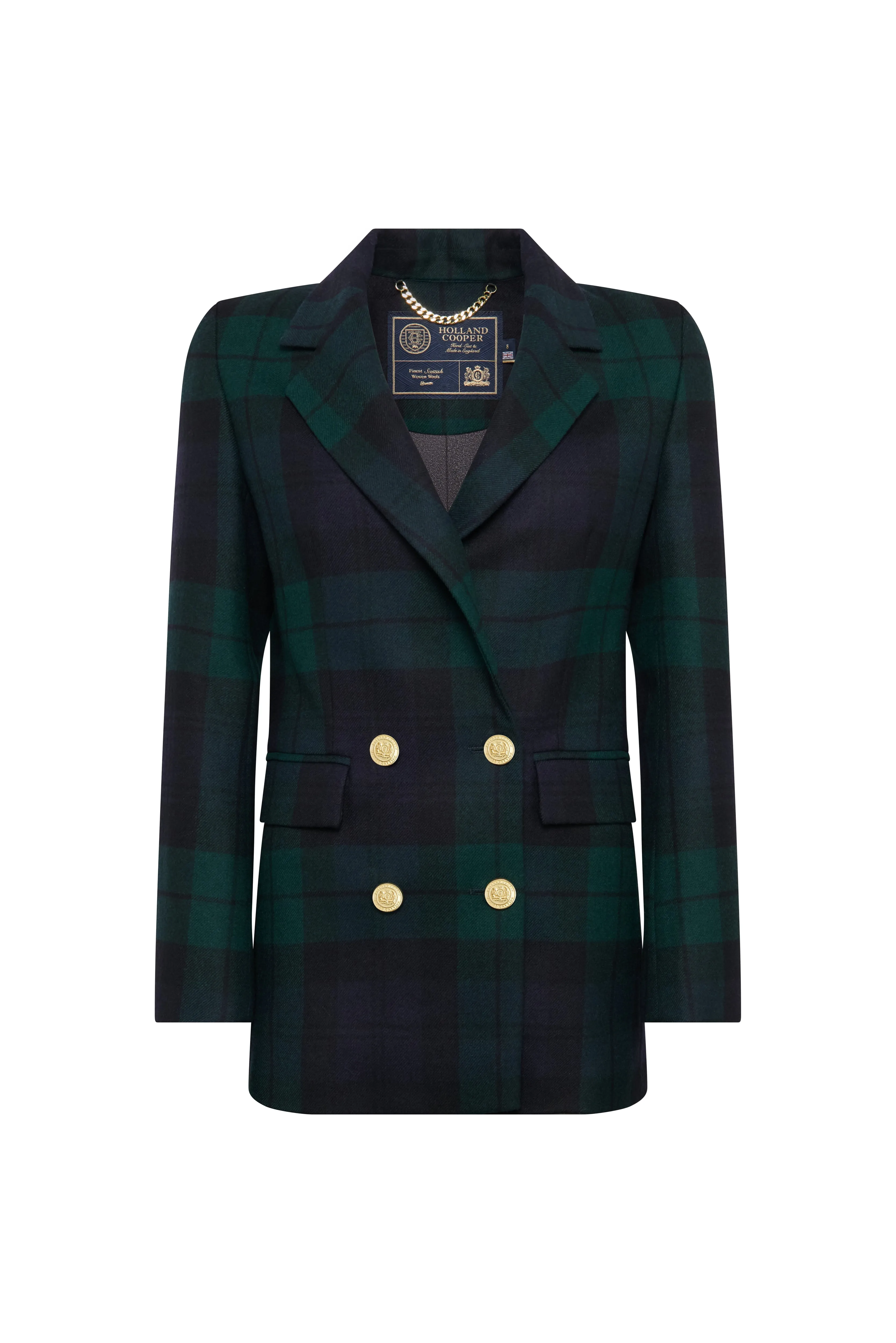 Double Breasted Blazer (Blackwatch) sold by Holland Cooper product image thumbnail 4