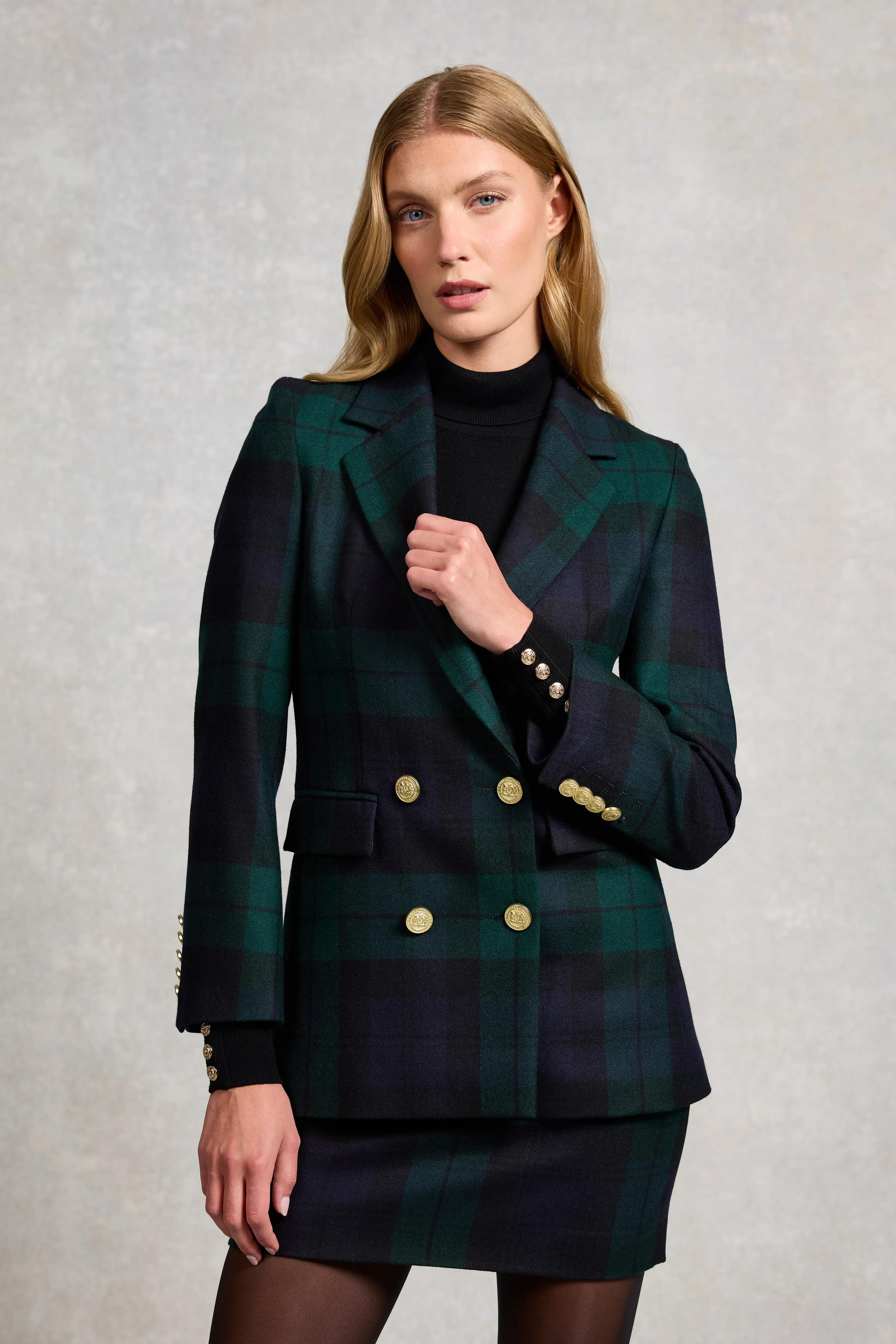 Double Breasted Blazer (Blackwatch) sold by Holland Cooper