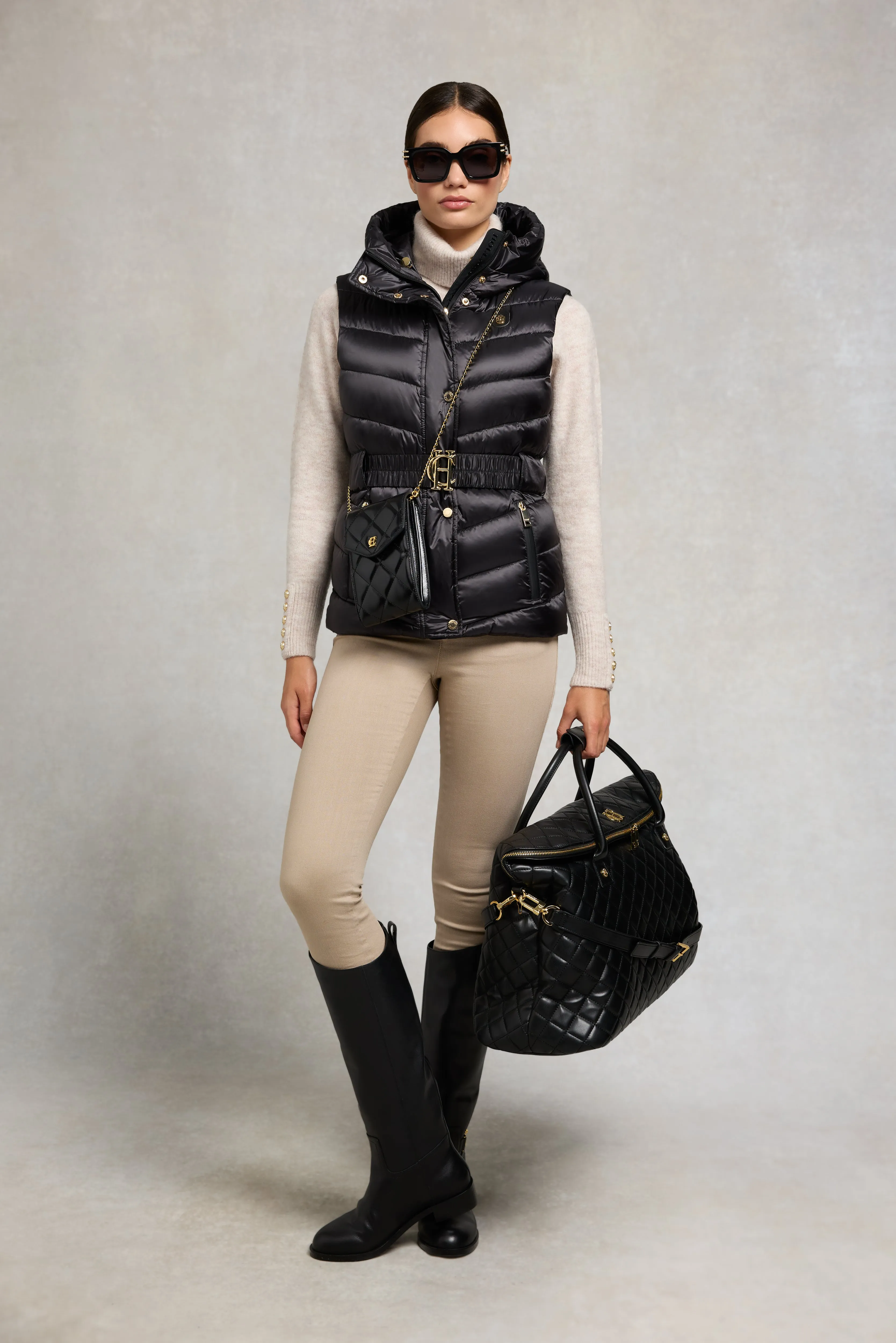 Arosa Gilet (Deep Black) sold by Holland Cooper product image thumbnail 3