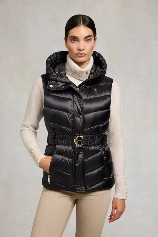 Arosa Gilet (Deep Black) sold by Holland Cooper