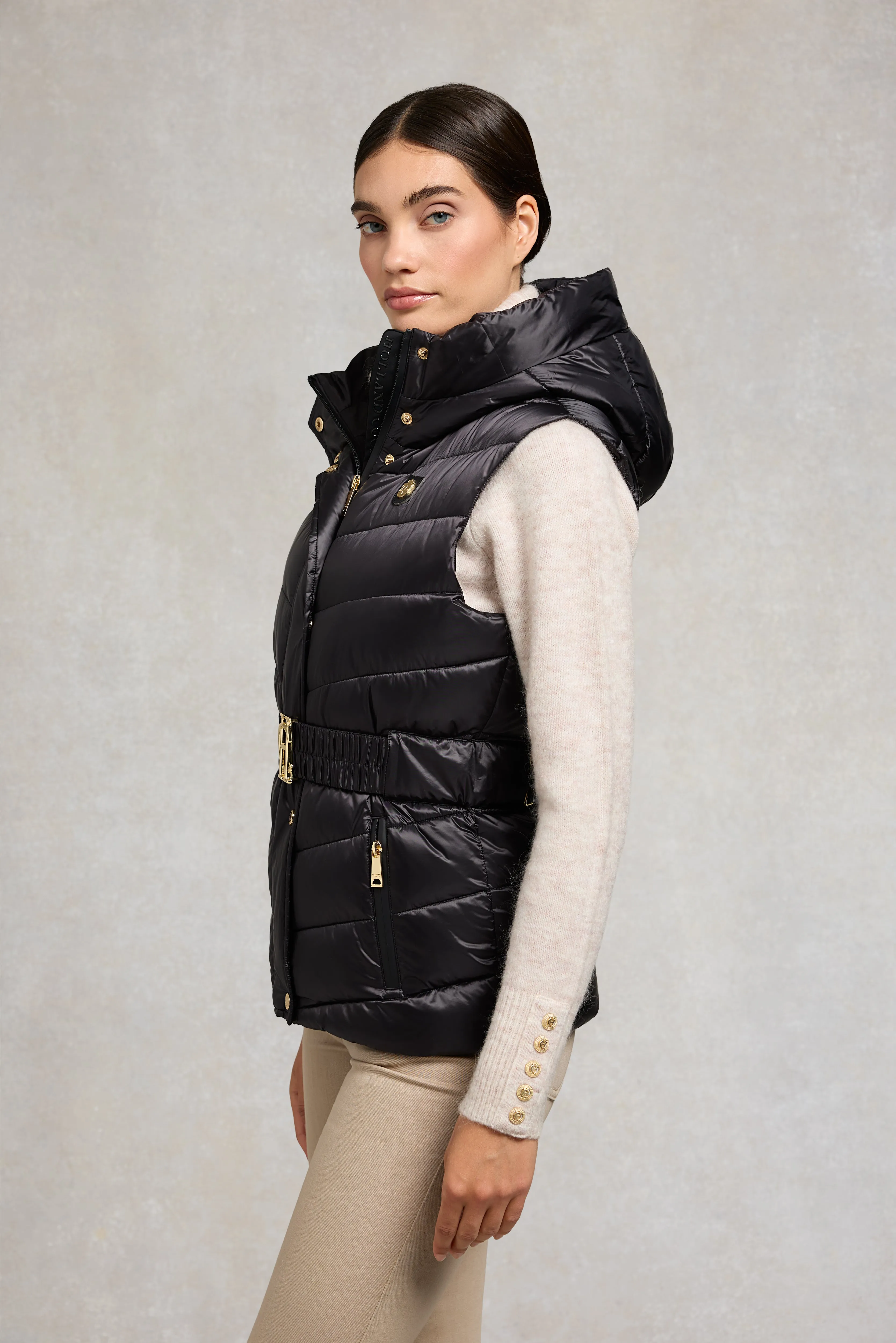 Arosa Gilet (Deep Black) sold by Holland Cooper product image thumbnail 2