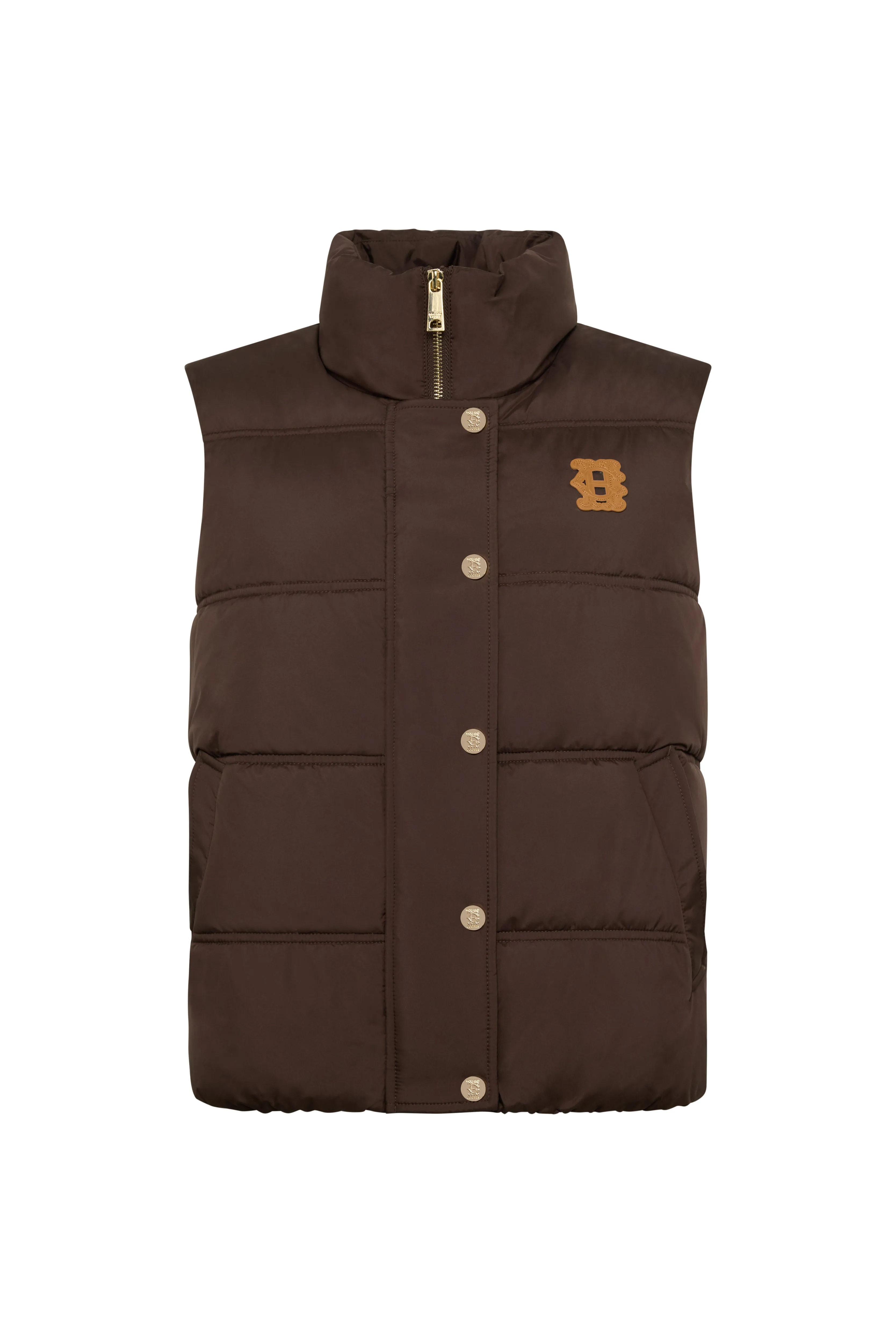 Milton Padded Gilet (Chocolate) sold by Holland Cooper product image thumbnail 5