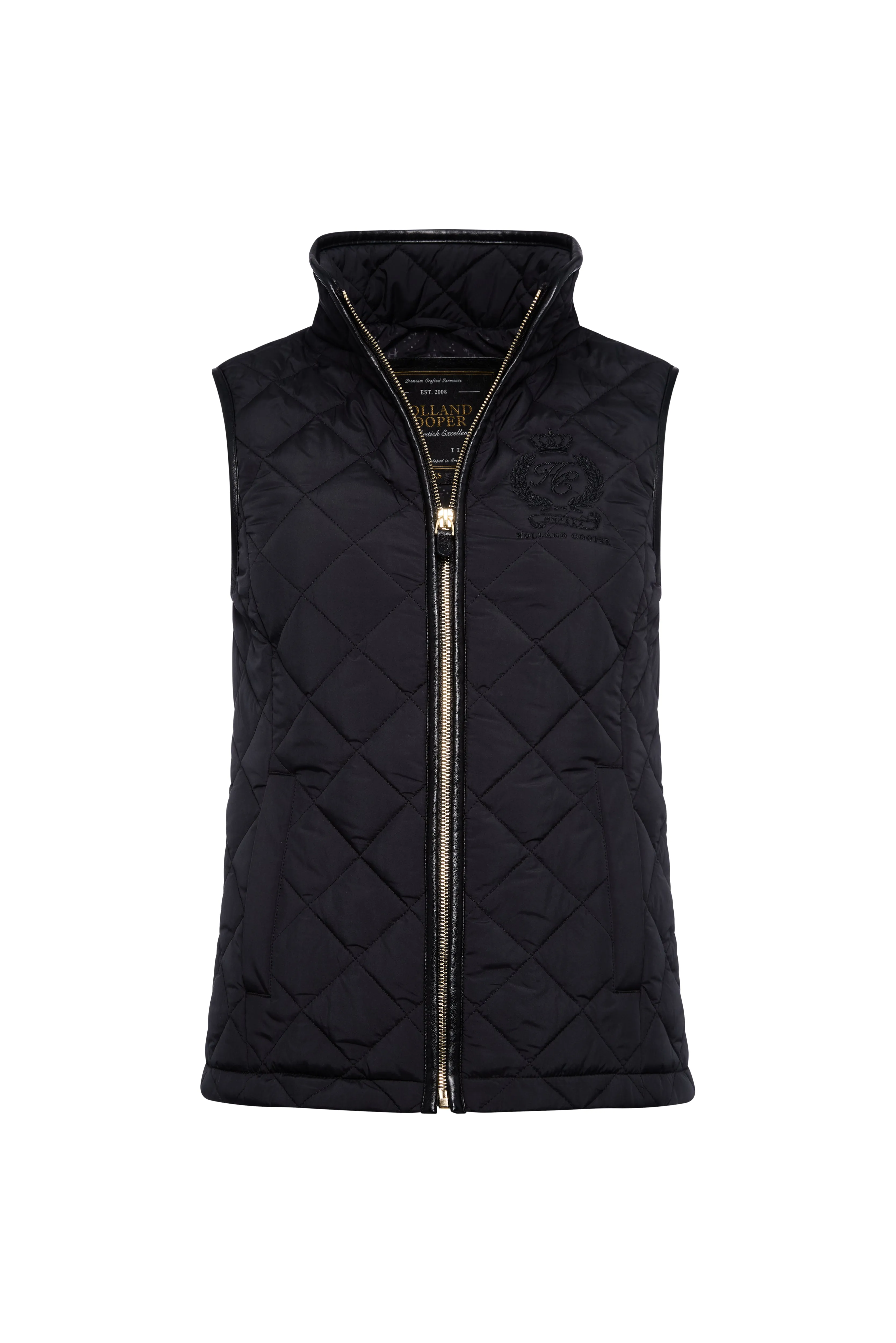 Lightweight Country Gilet (Black) sold by Holland Cooper product image thumbnail 4