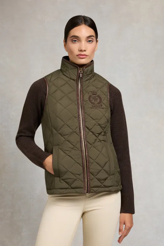 Lightweight Country Gilet (Khaki) sold by Holland Cooper