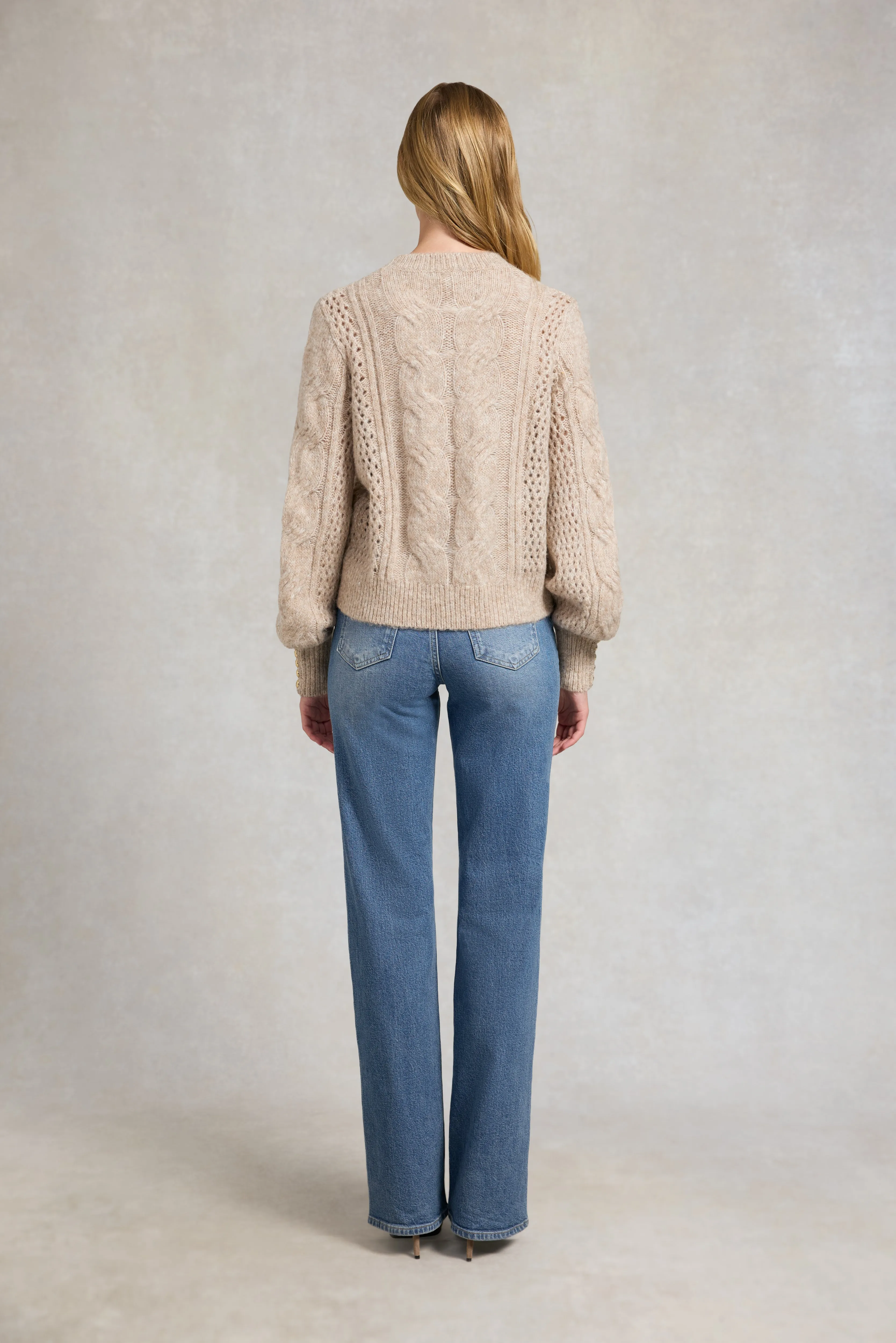 Kelly Crew Neck Knit (Taupe) sold by Holland Cooper product image thumbnail 4