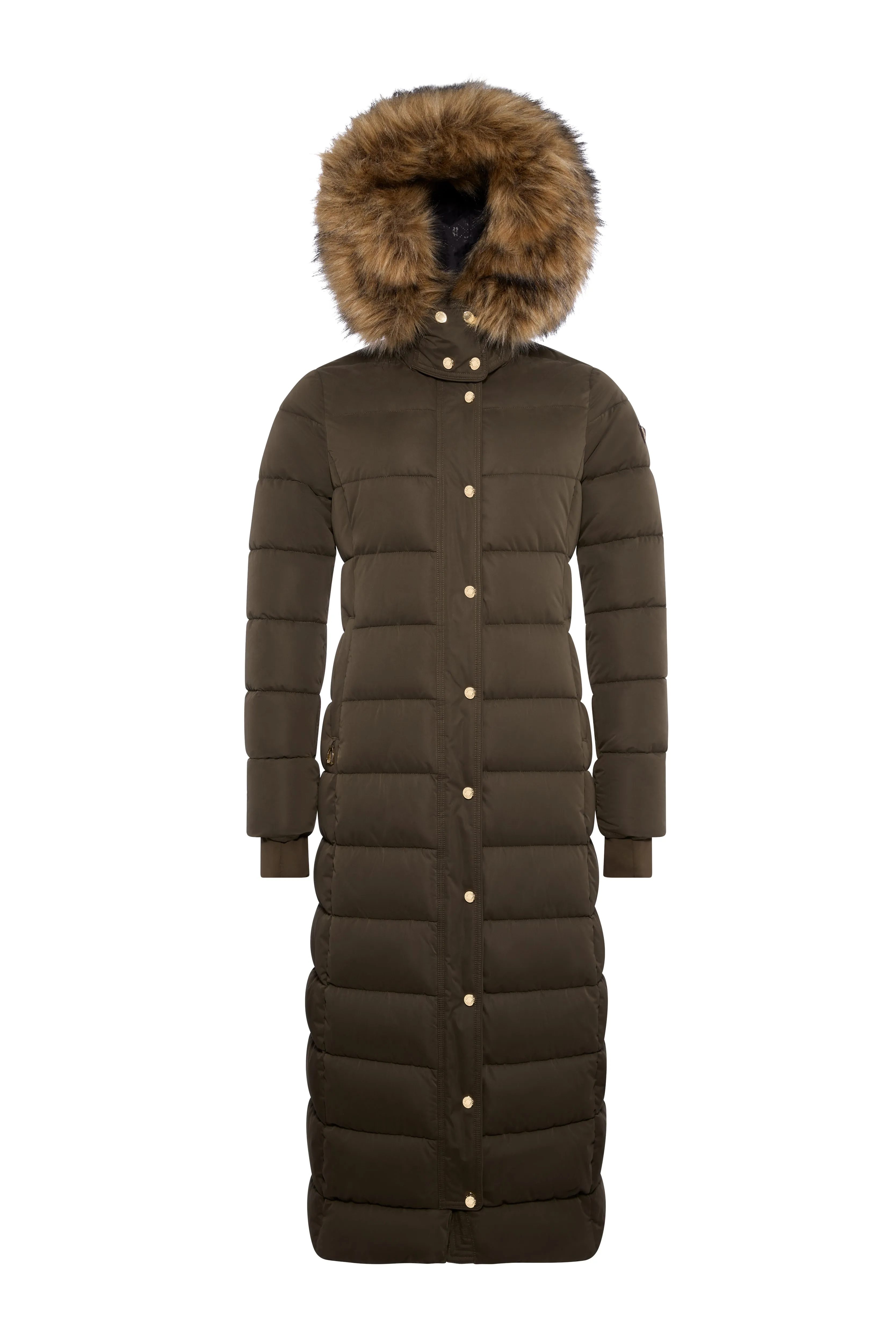 Stoneleigh Longline Coat (Heritage Khaki) sold by Holland Cooper product image thumbnail 4