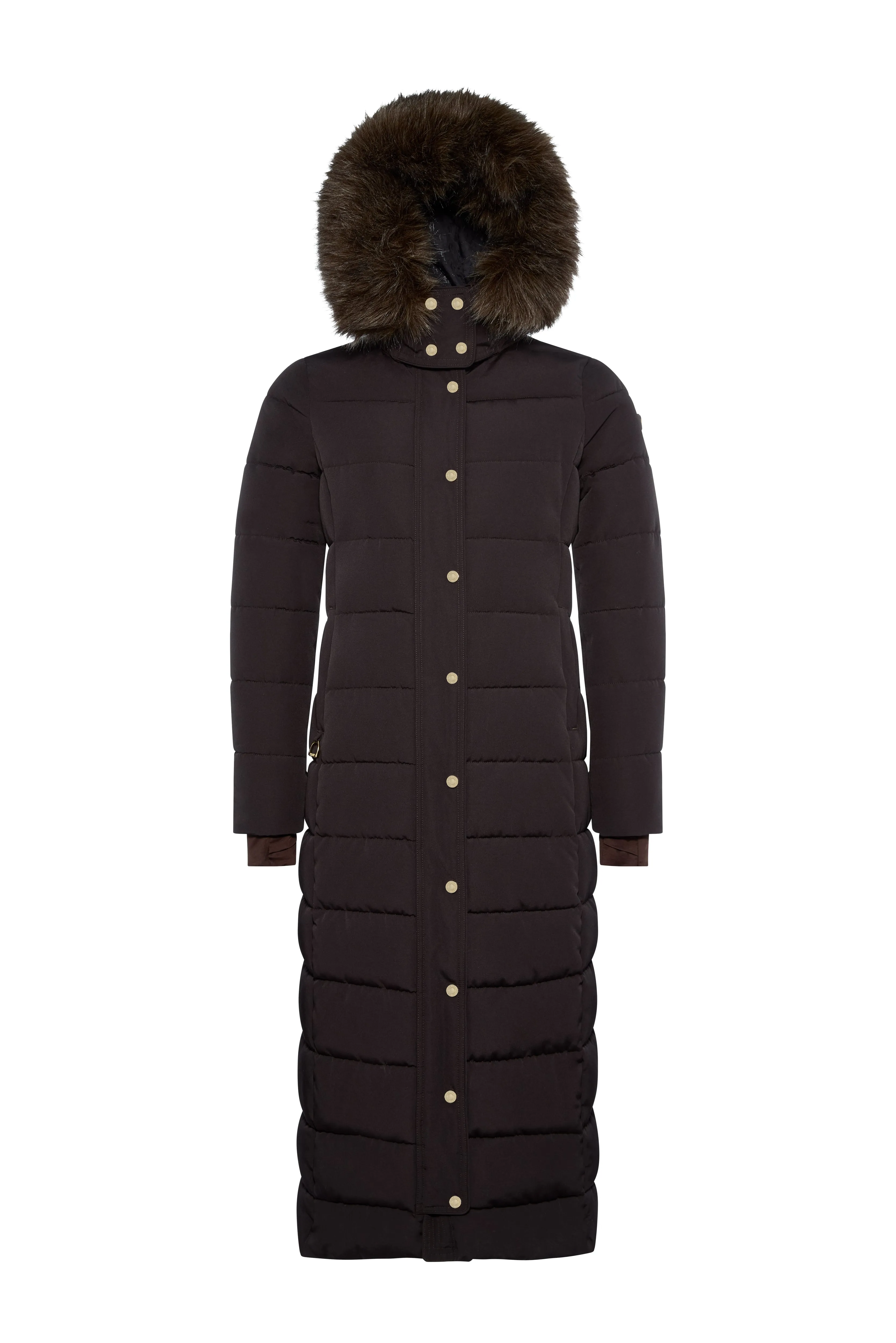 Stoneleigh Longline Coat (Chocolate) sold by Holland Cooper product image thumbnail 4