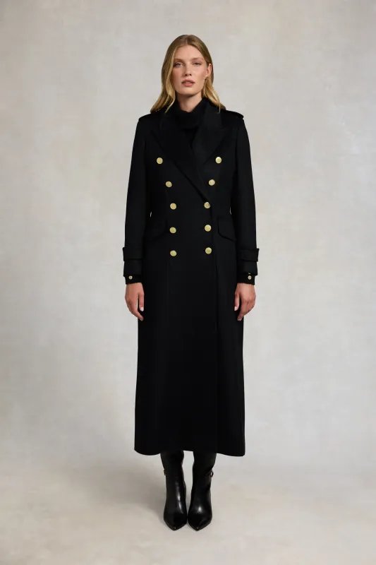 The Great Coat (Soft Black) made by Holland Cooper