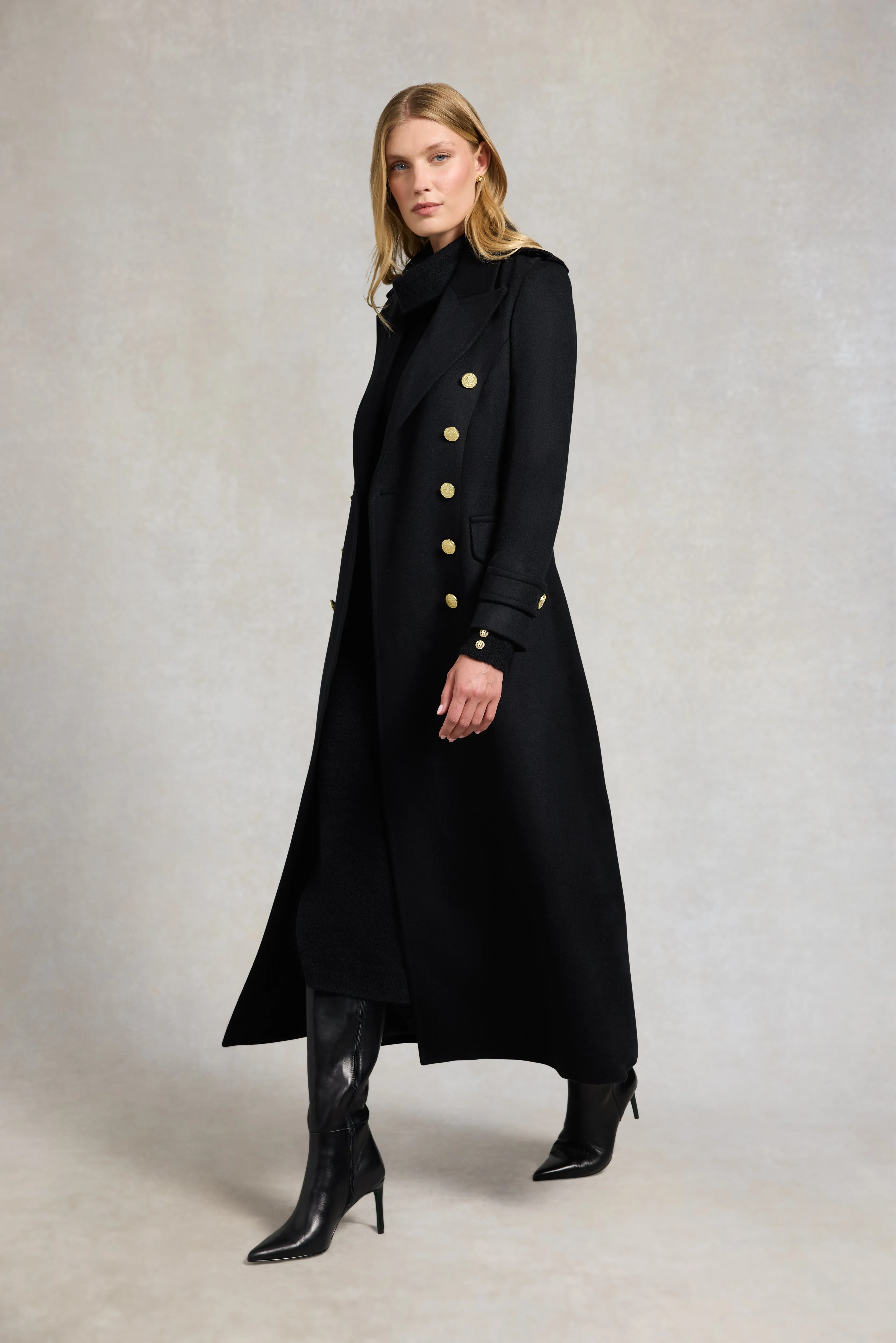 The Great Coat (Soft Black) sold by Holland Cooper product image thumbnail 3