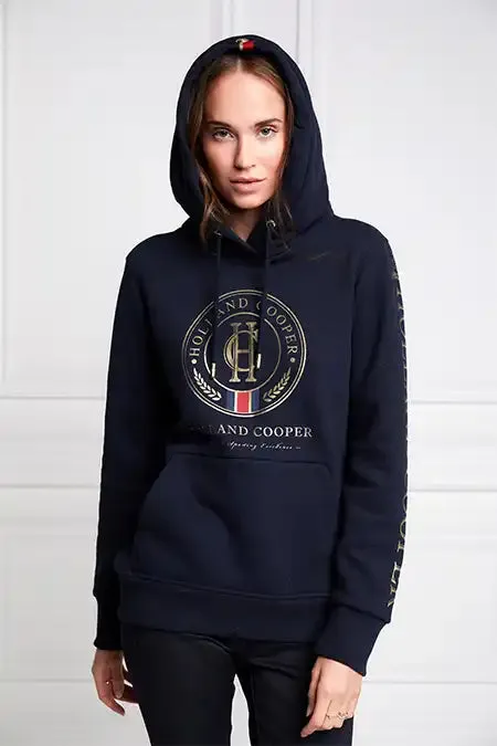 HC Heritage Hoodie (Ink Navy) sold by Holland Cooper product image thumbnail 5