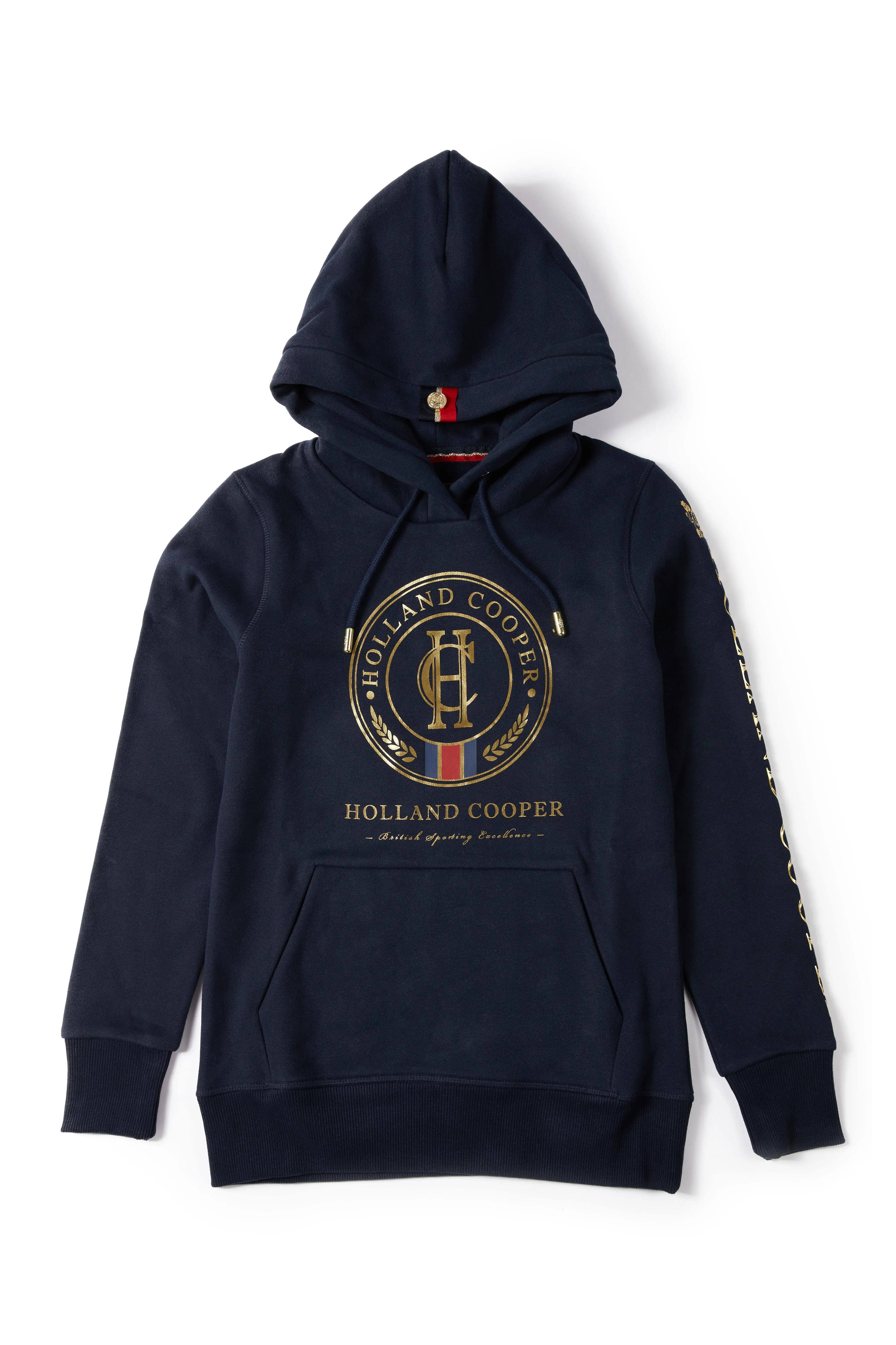 HC Heritage Hoodie (Ink Navy) sold by Holland Cooper product image thumbnail 4