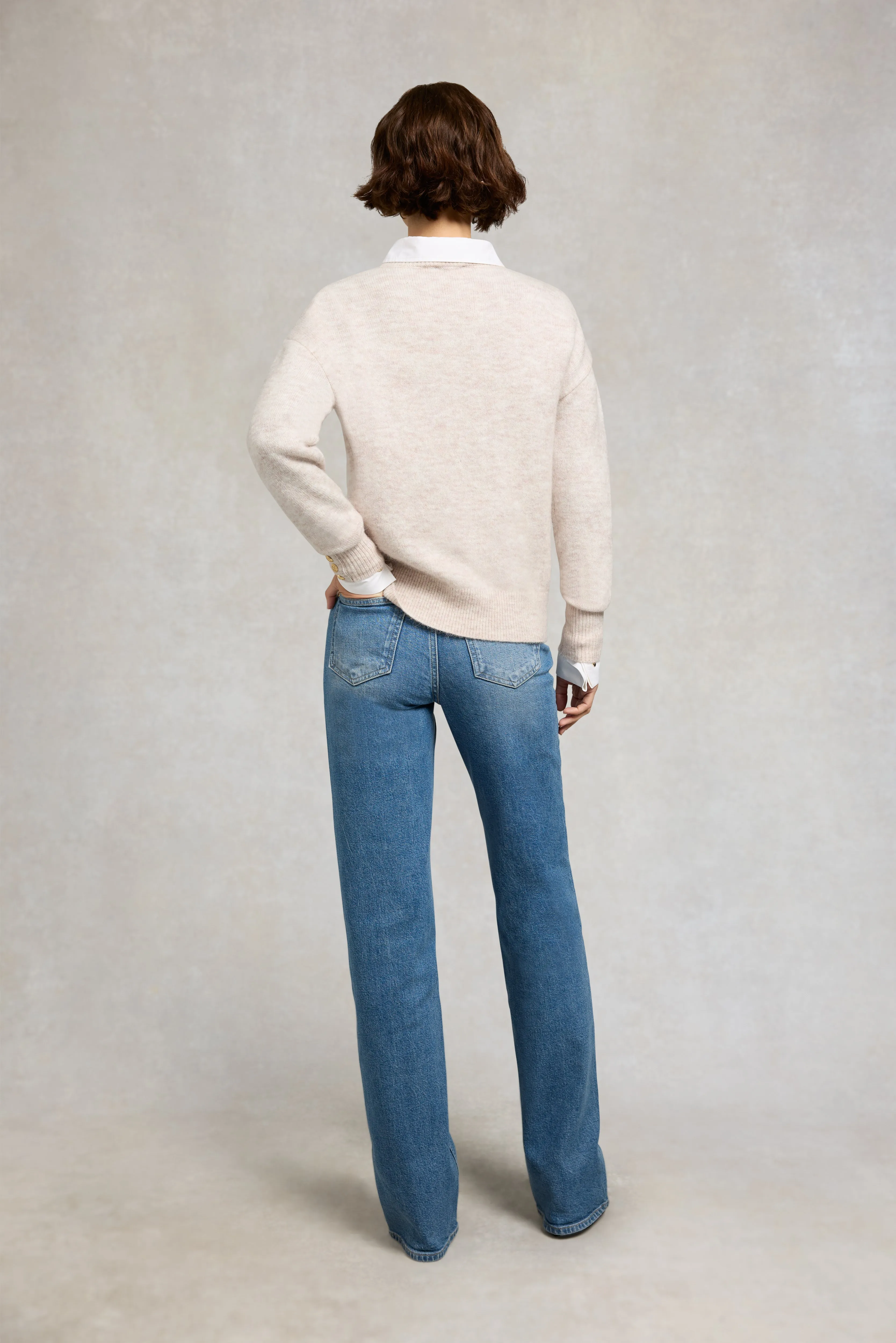 Tori Crew Neck Knit (Barley) sold by Holland Cooper product image thumbnail 5