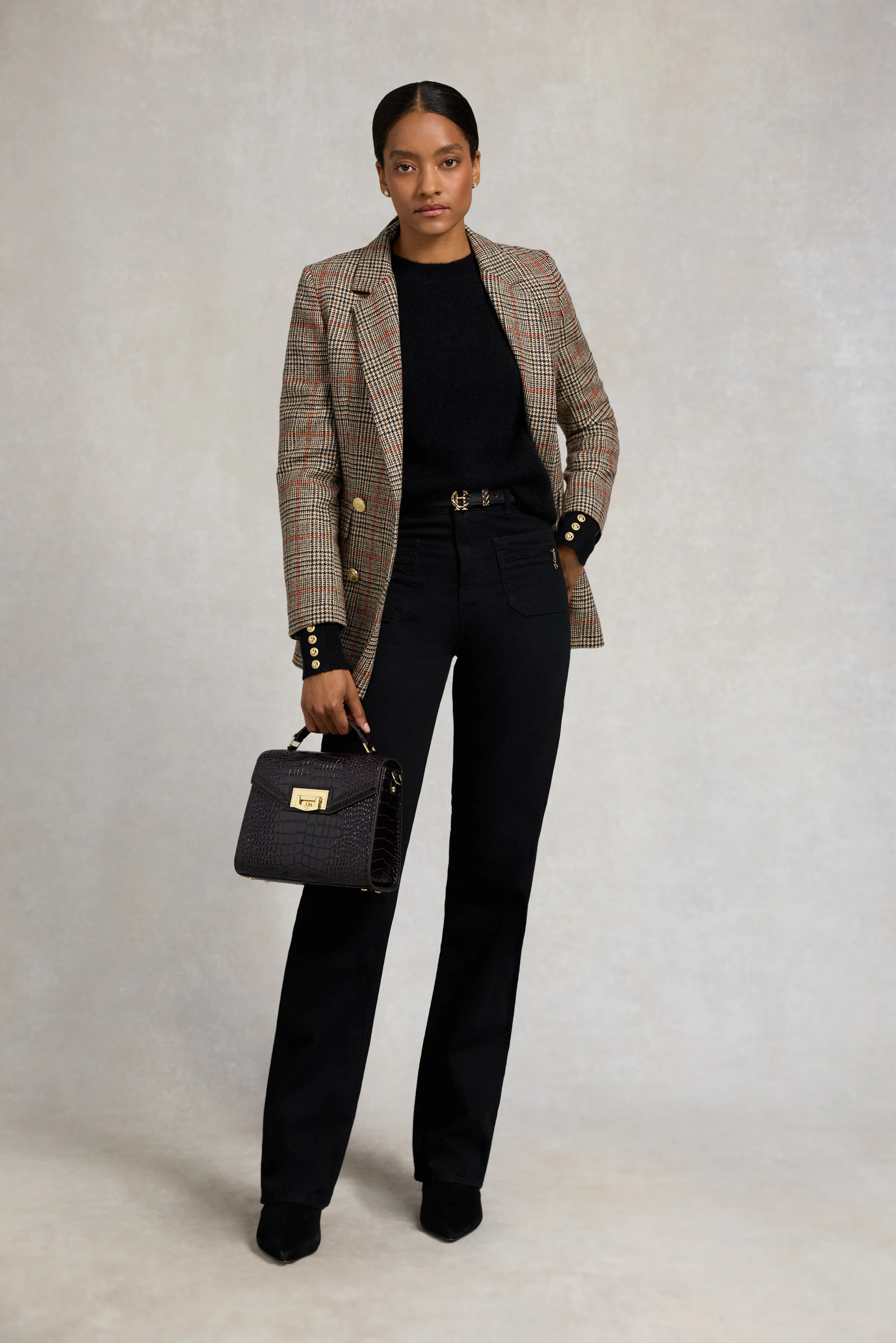 Tori Crew Neck Knit (Black) sold by Holland Cooper product image thumbnail 3