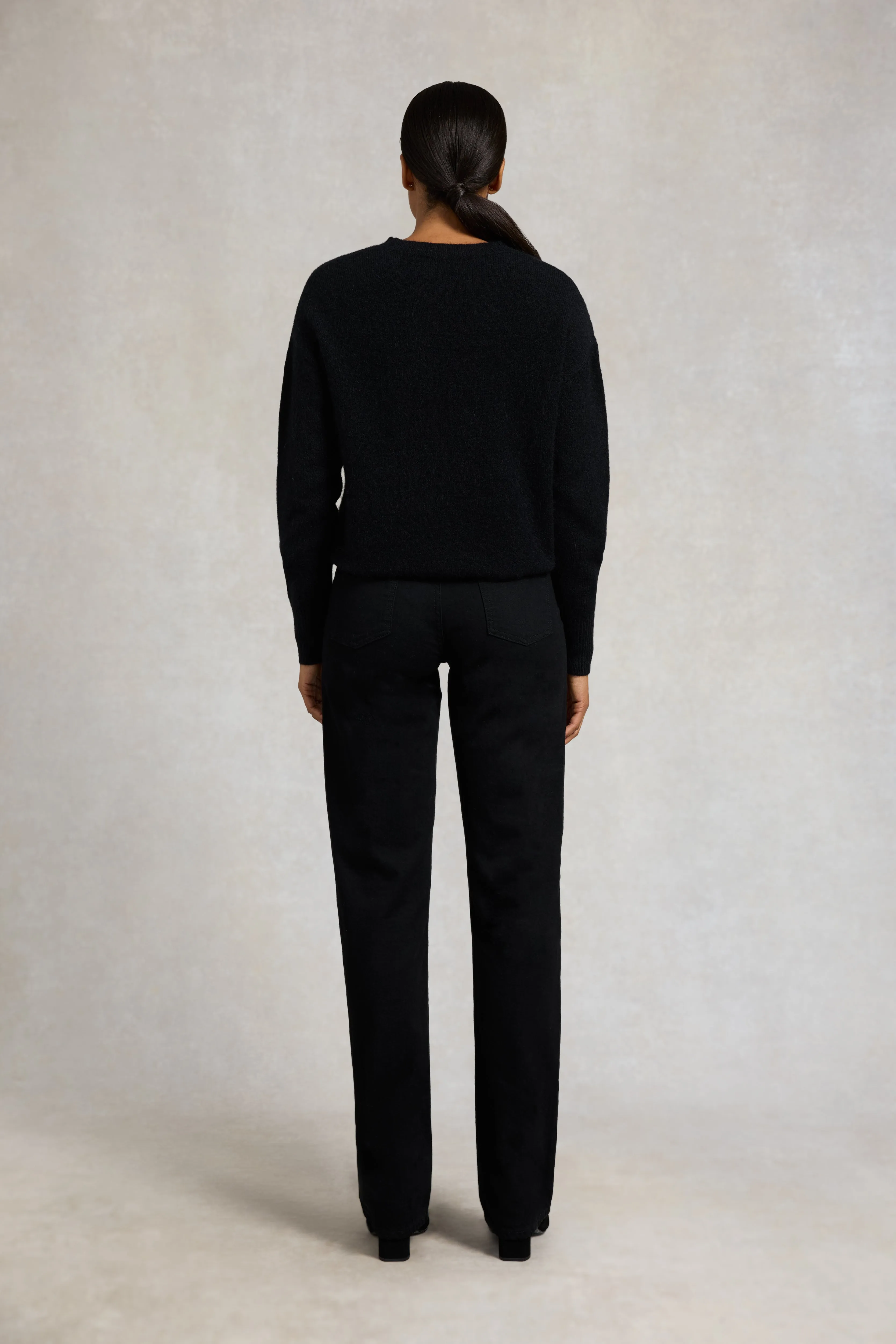 Tori Crew Neck Knit (Black) sold by Holland Cooper product image thumbnail 5