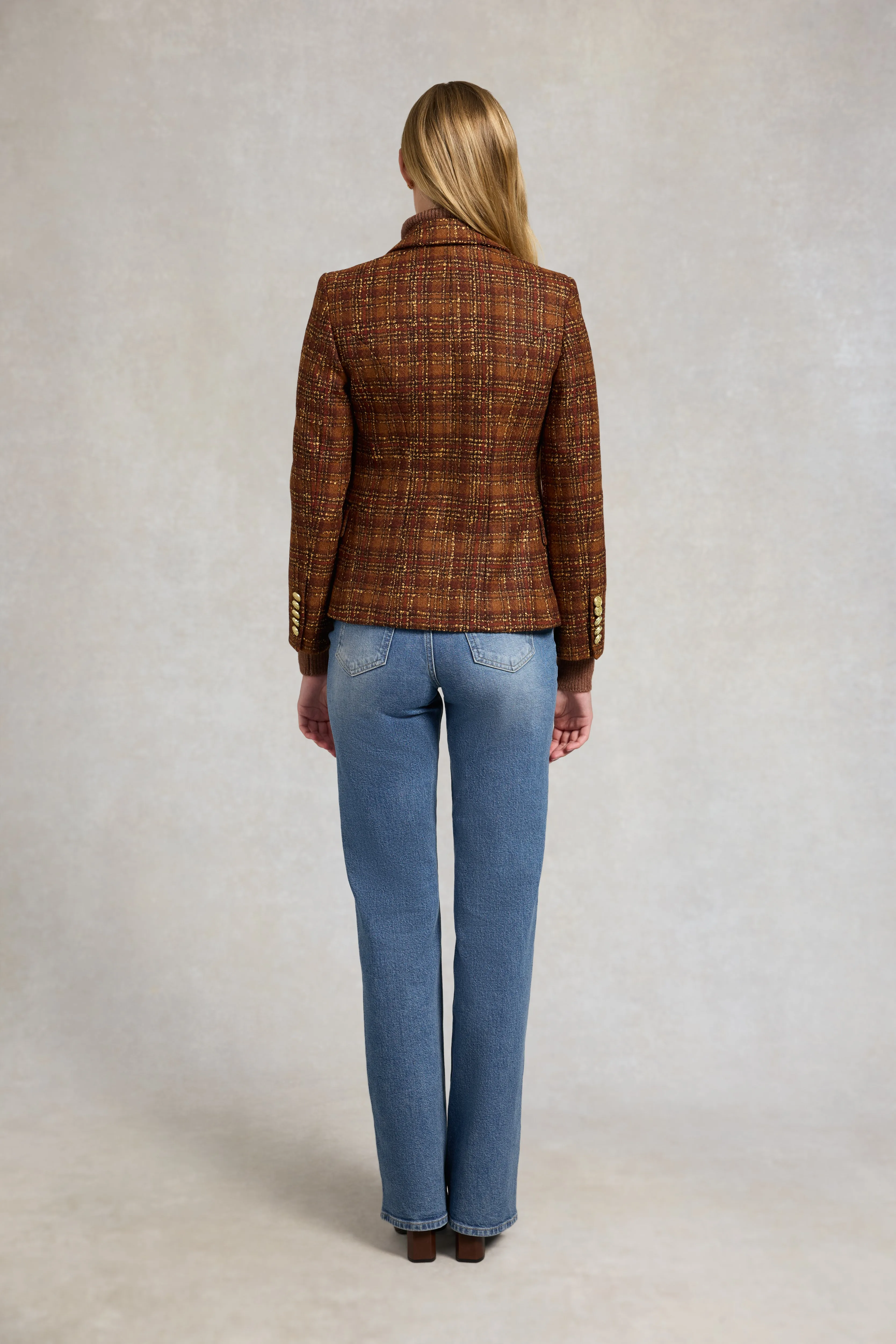 Knightsbridge Blazer (Amber Tweed) sold by Holland Cooper product image thumbnail 4