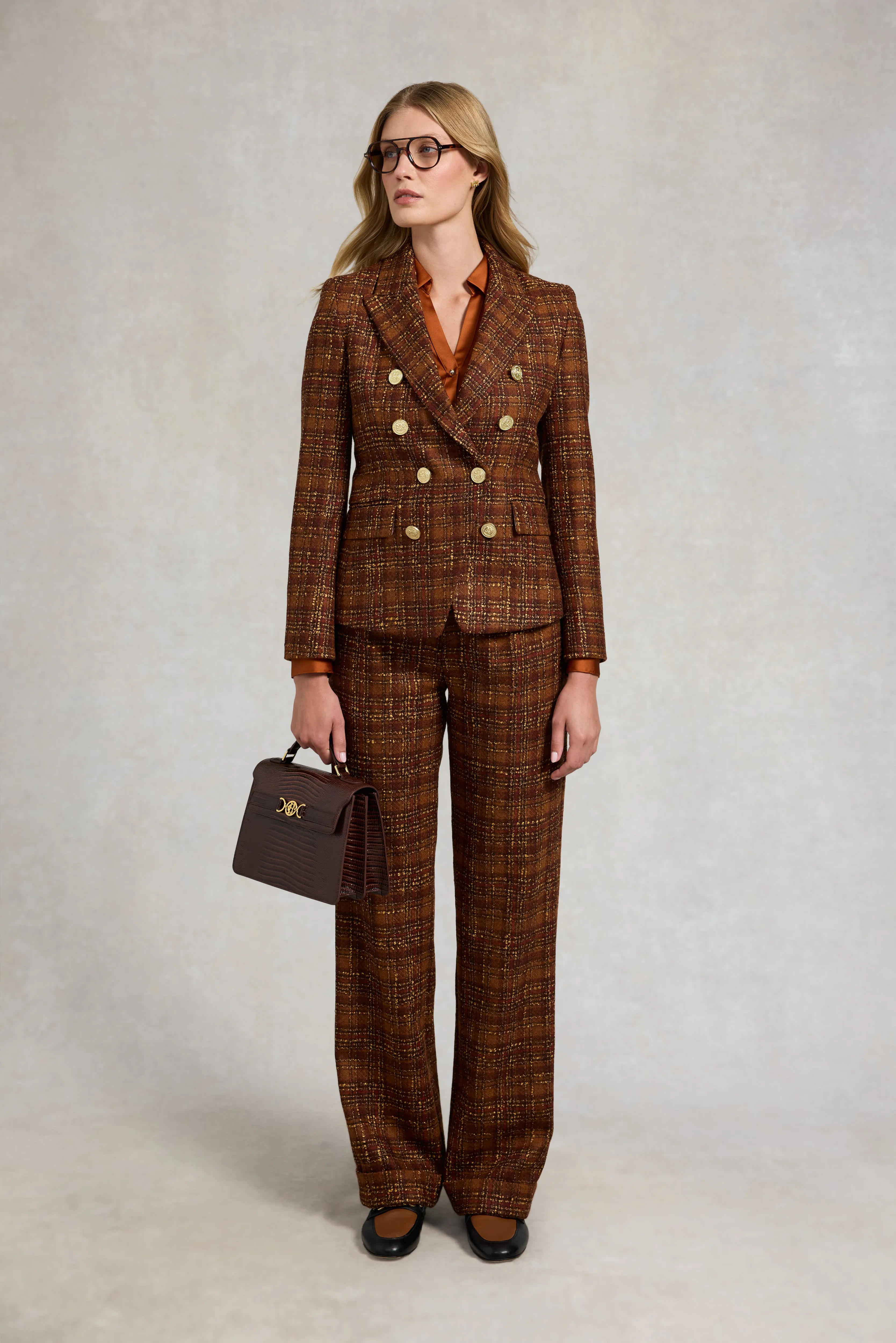 Knightsbridge Blazer (Amber Tweed) sold by Holland Cooper product image thumbnail 3