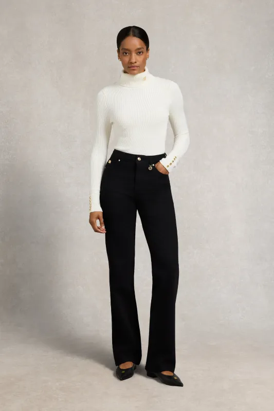 Classic Straight Jean (Stay Black) made by Holland Cooper