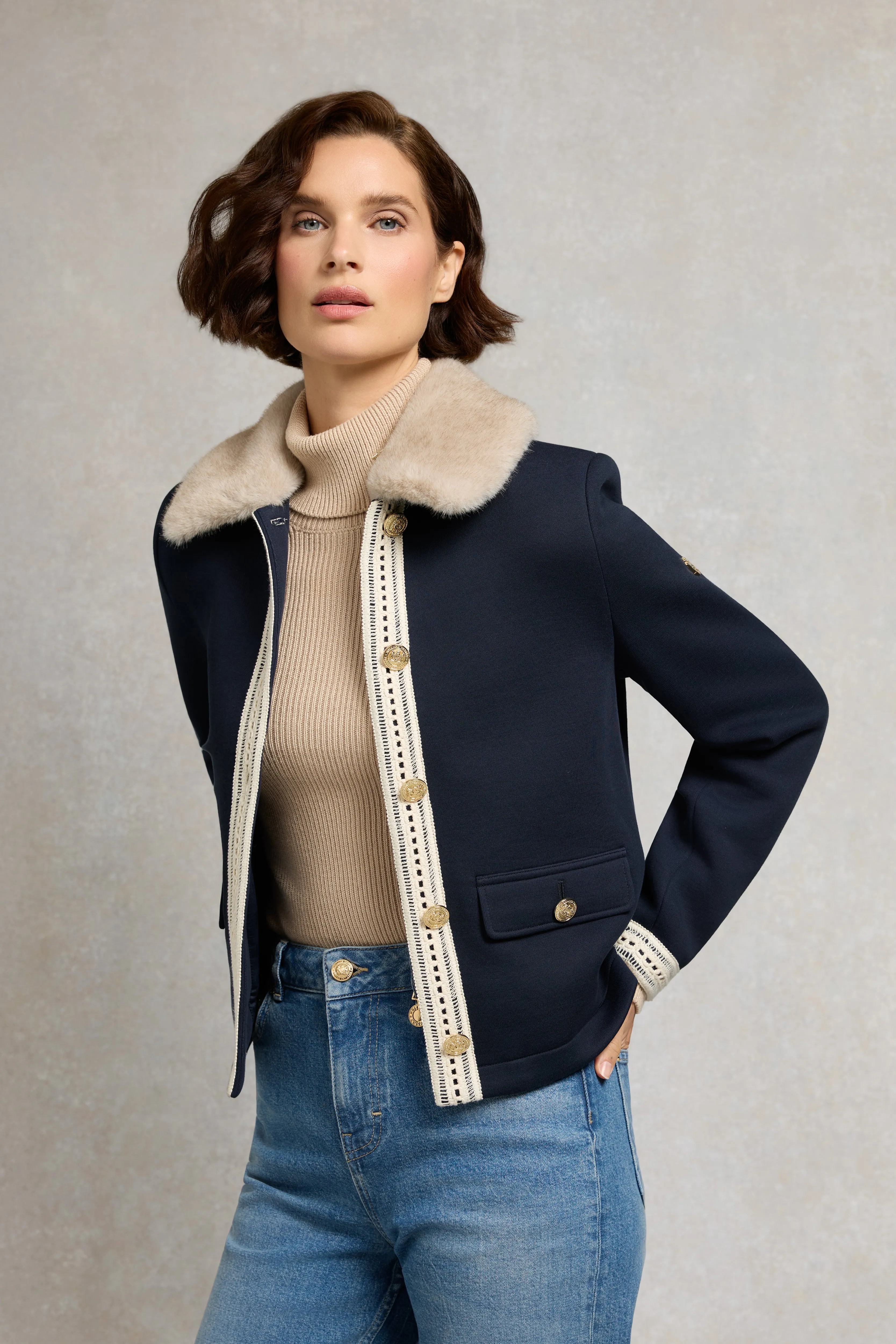 Ottie Trophy Jacket (Ink Navy) sold by Holland Cooper product image thumbnail 3