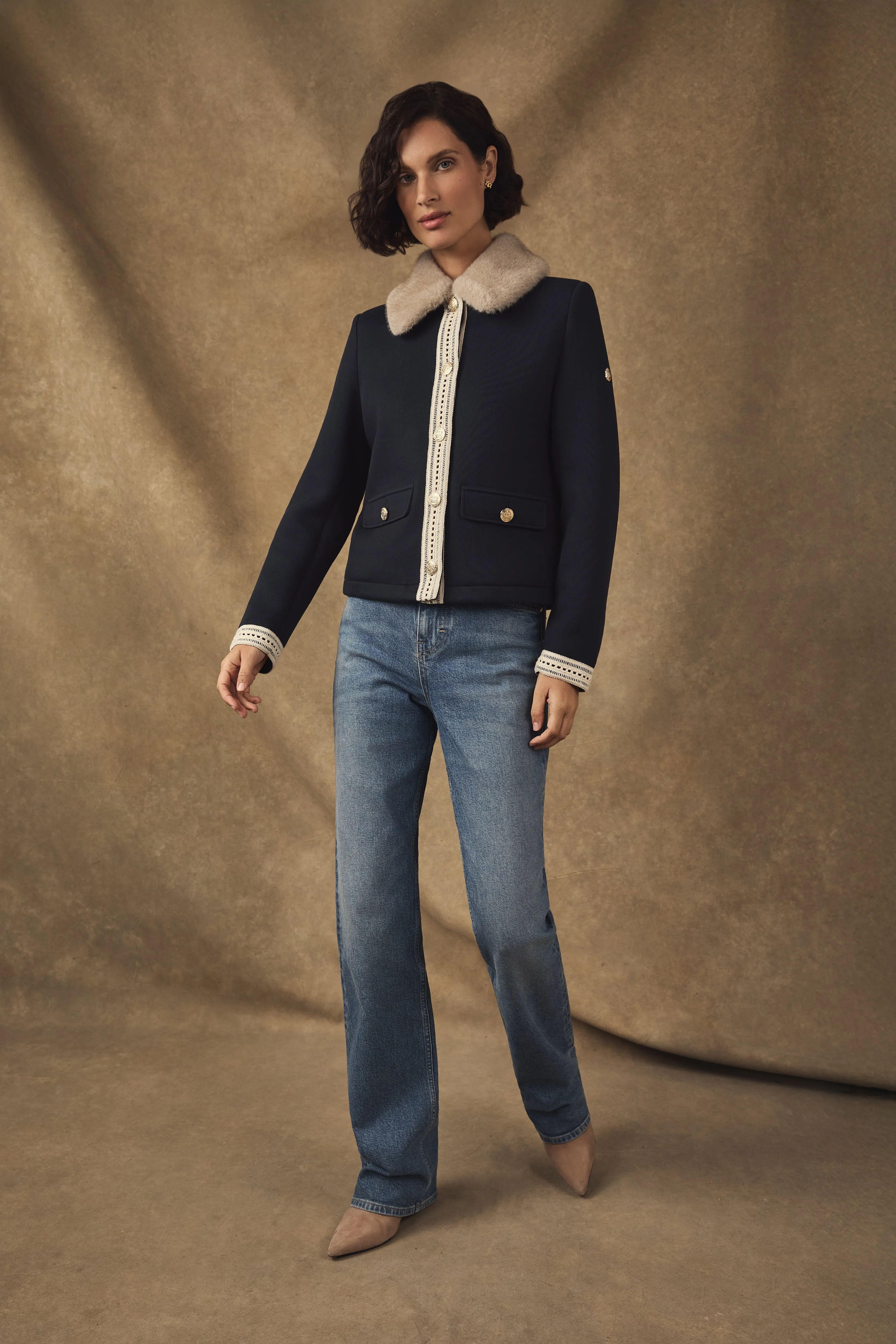 Ottie Trophy Jacket (Ink Navy) sold by Holland Cooper