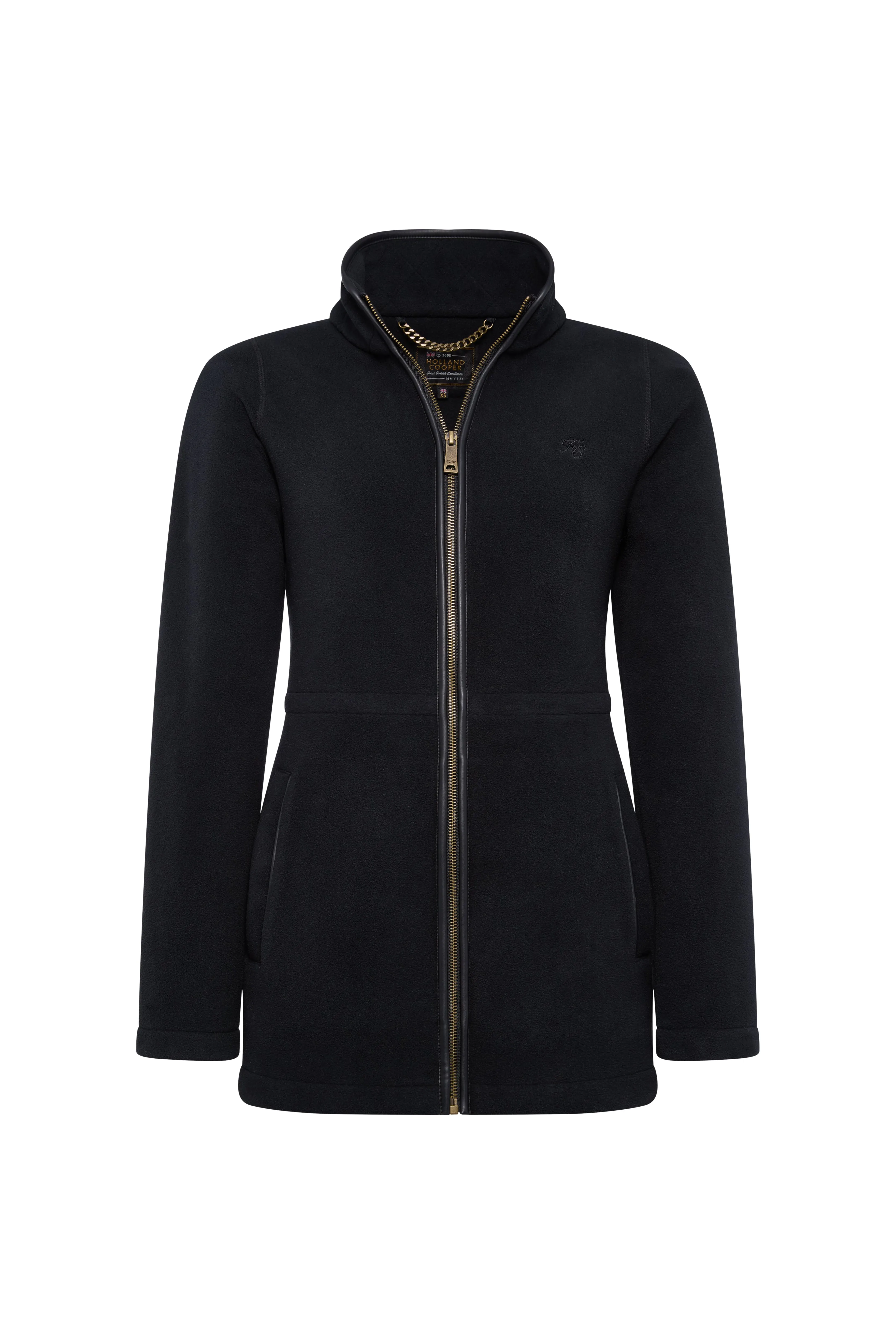 Country Longline Fleece (Black) sold by Holland Cooper product image thumbnail 4