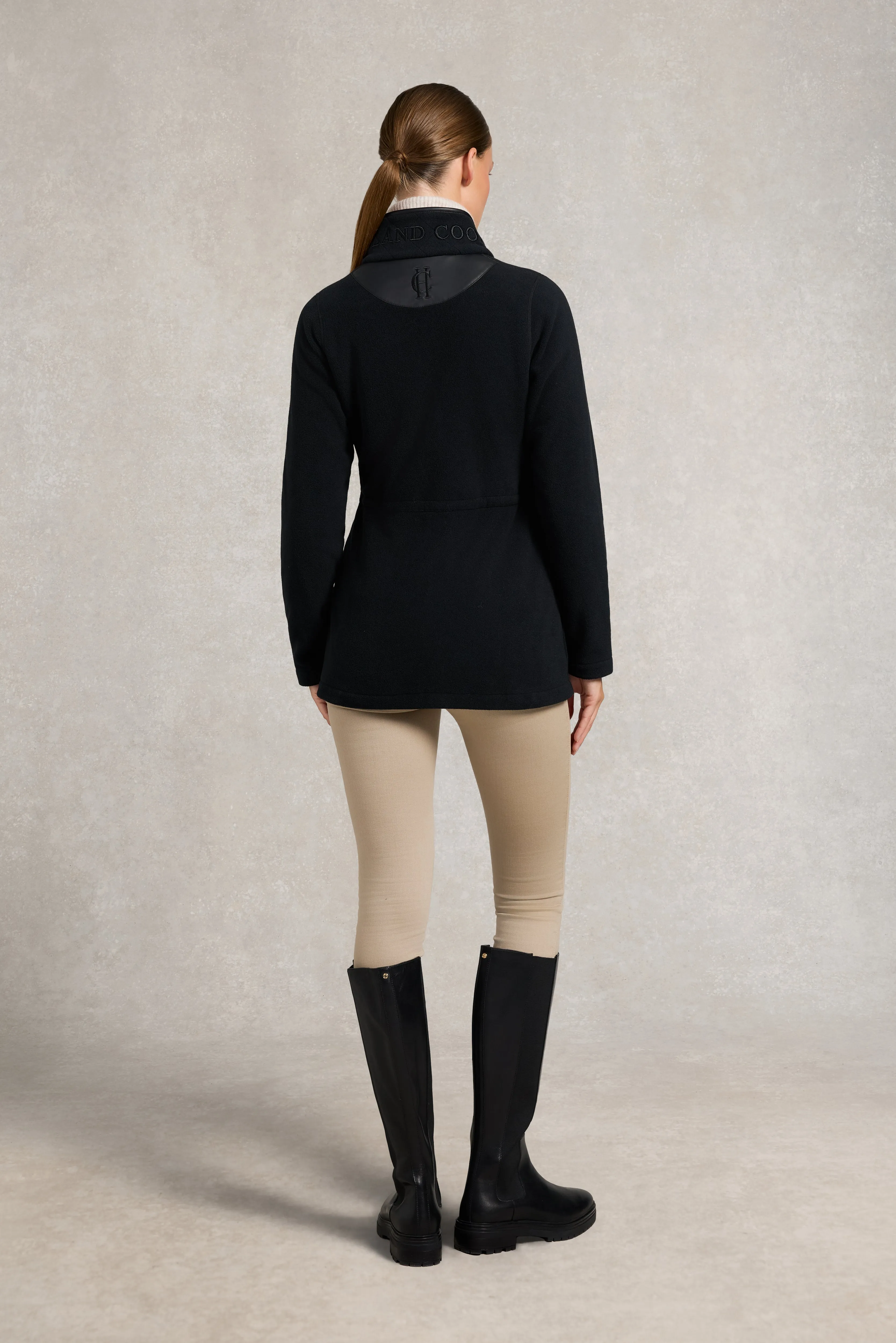 Country Longline Fleece (Black) sold by Holland Cooper product image thumbnail 5