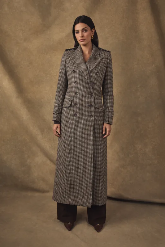 The Great Coat (Chatsworth Tweed) made by Holland Cooper