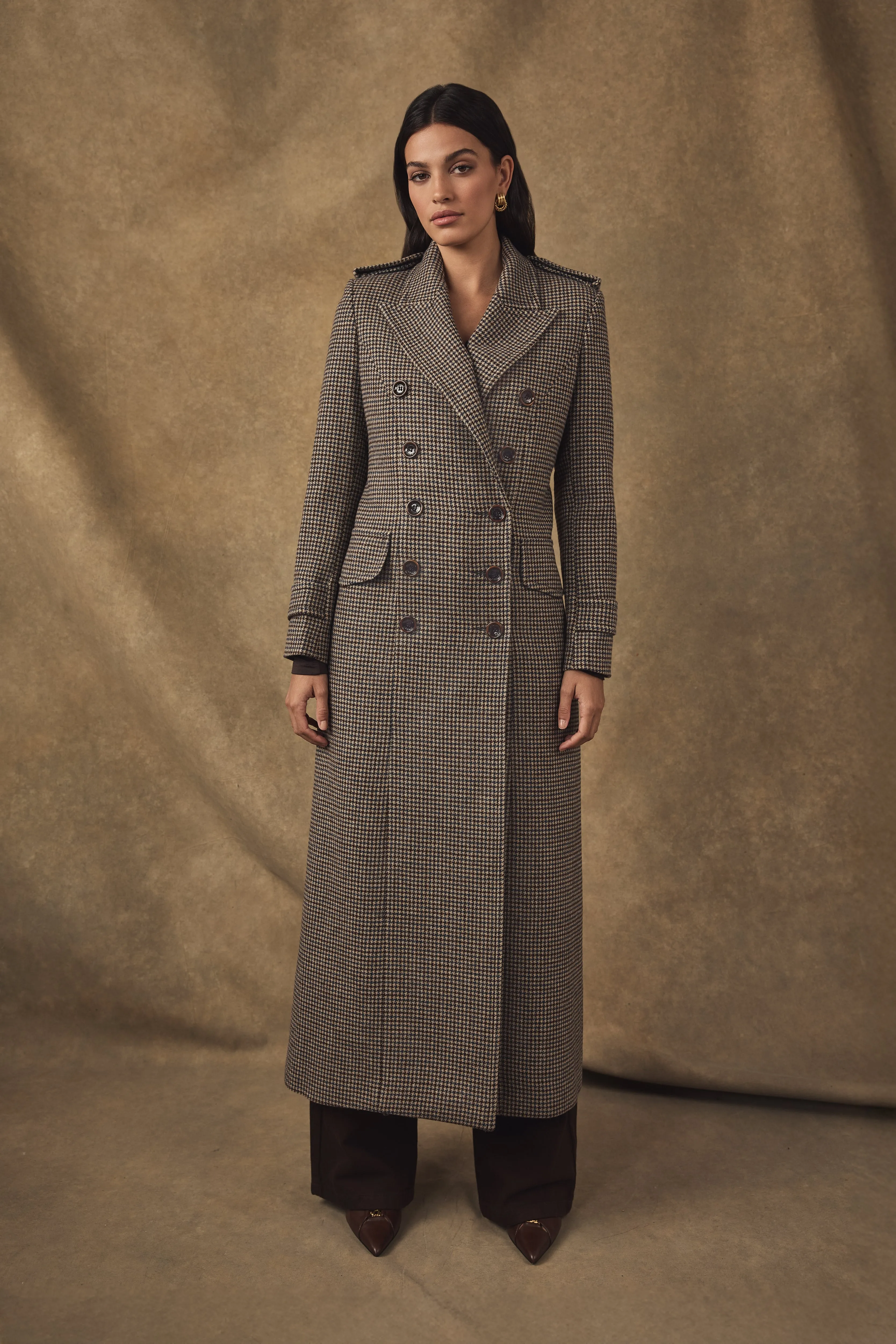 The Great Coat (Chatsworth Tweed) sold by Holland Cooper