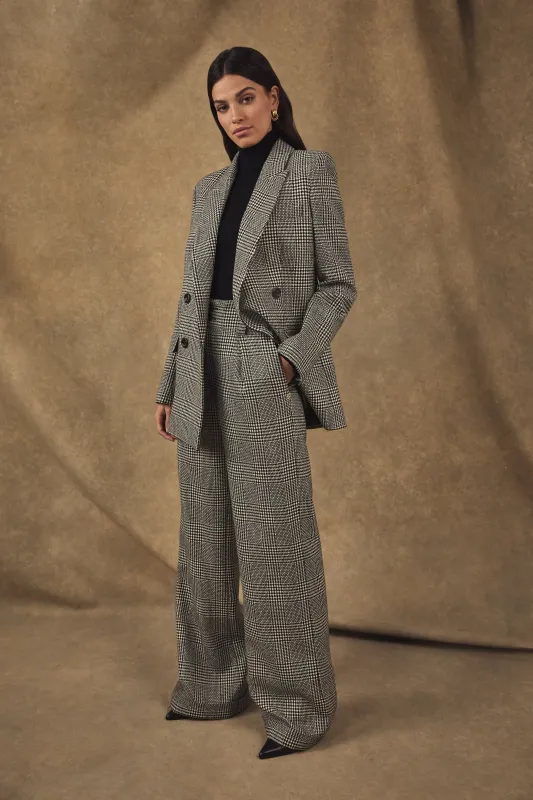 The Portman Blazer (Prince Of Wales Mono) sold by Holland Cooper