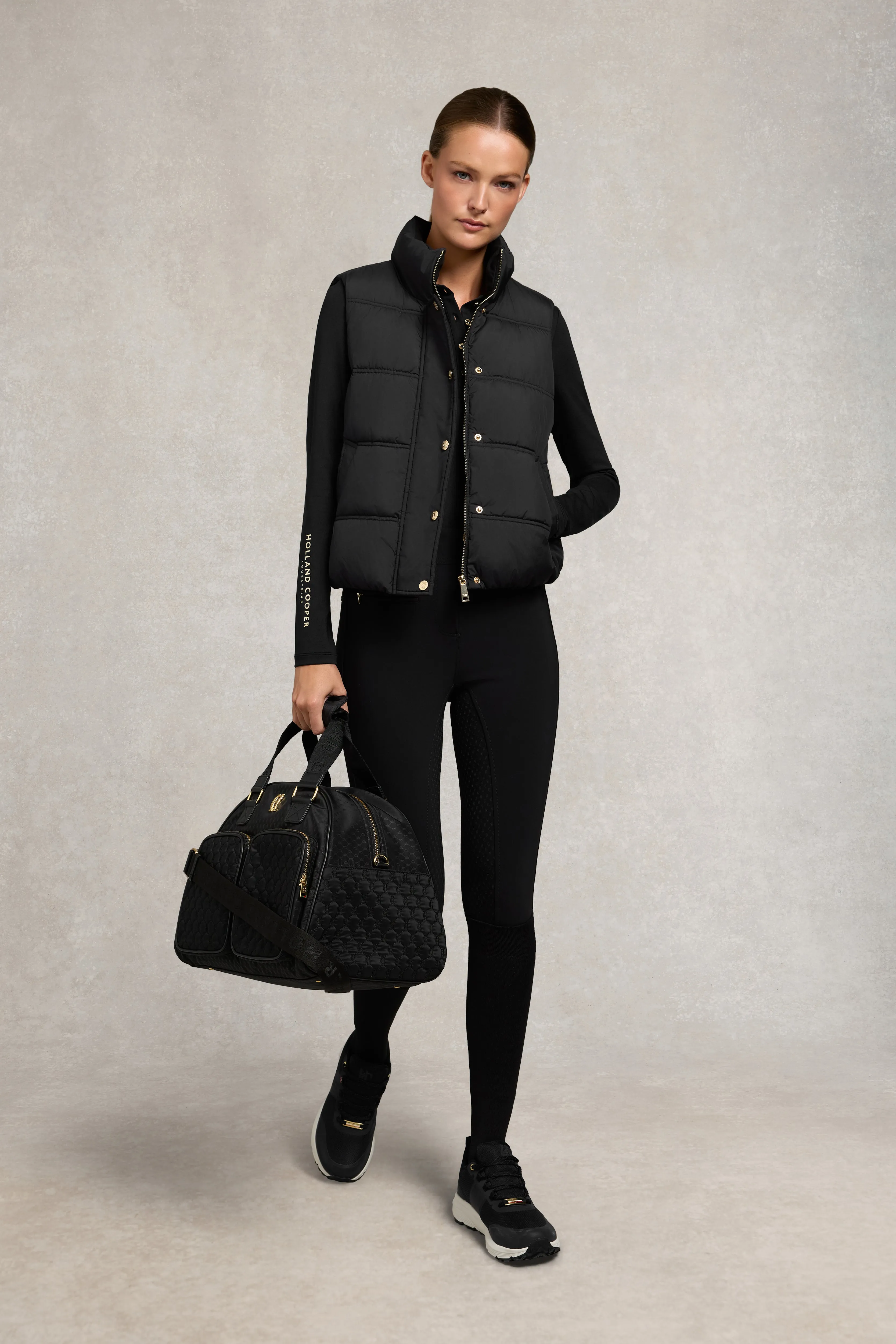 Chiltern Long Sleeve Polo Shirt (Black) sold by Holland Cooper product image thumbnail 3