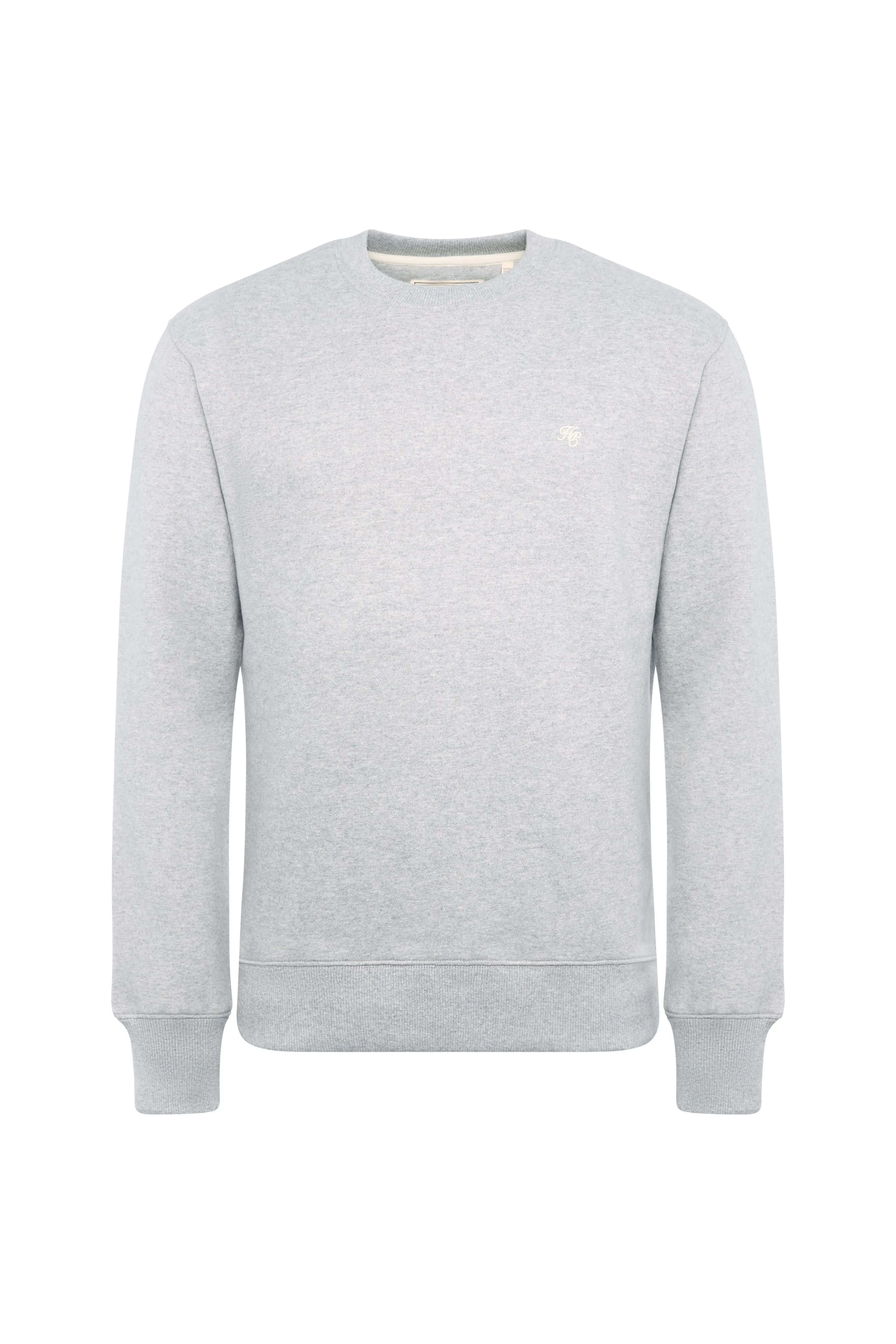 Men's Crew Neck Sweat (Grey Marl) sold by Holland Cooper product image thumbnail 4