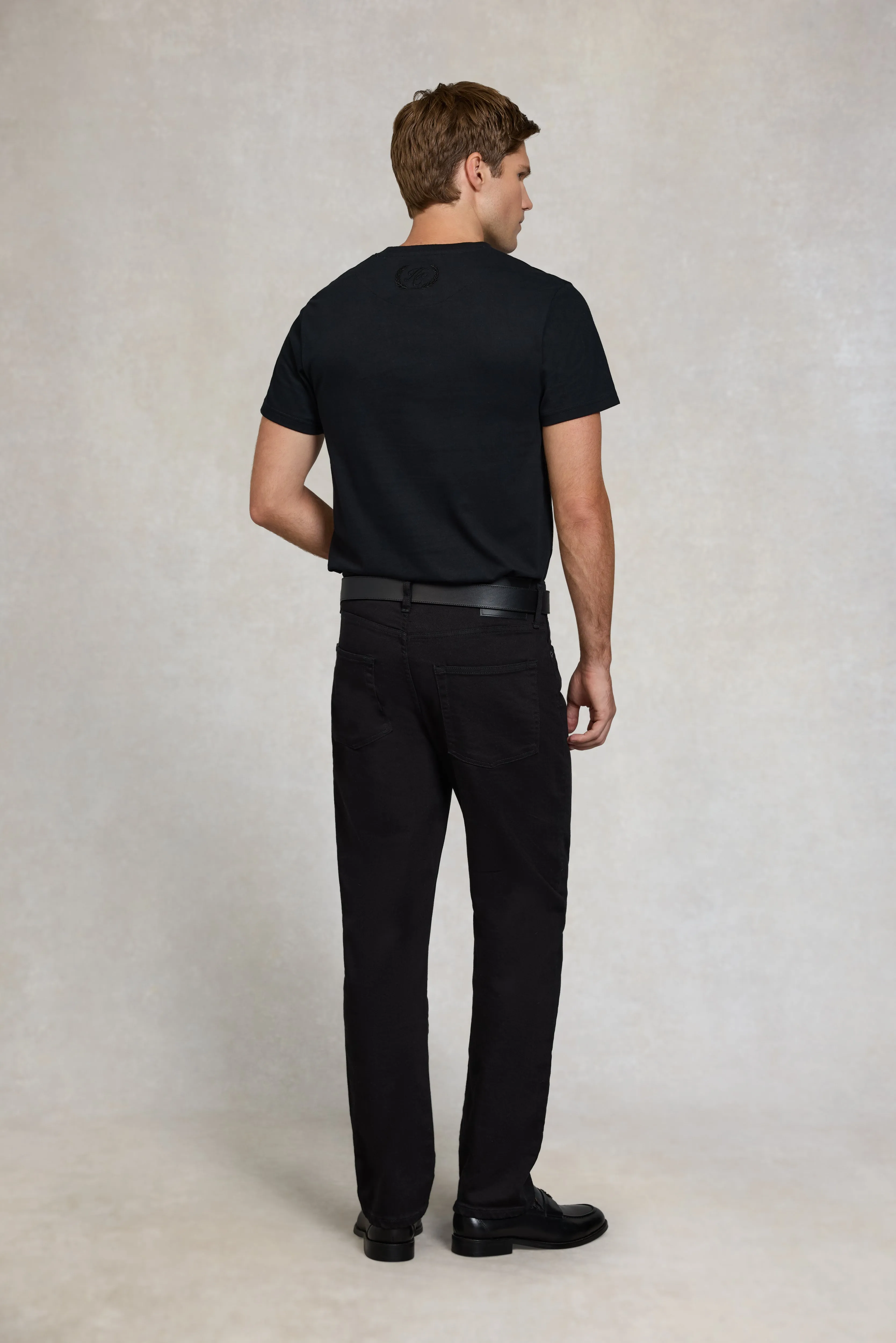 Men's Crew Neck T-Shirt (Black) sold by Holland Cooper product image thumbnail 5