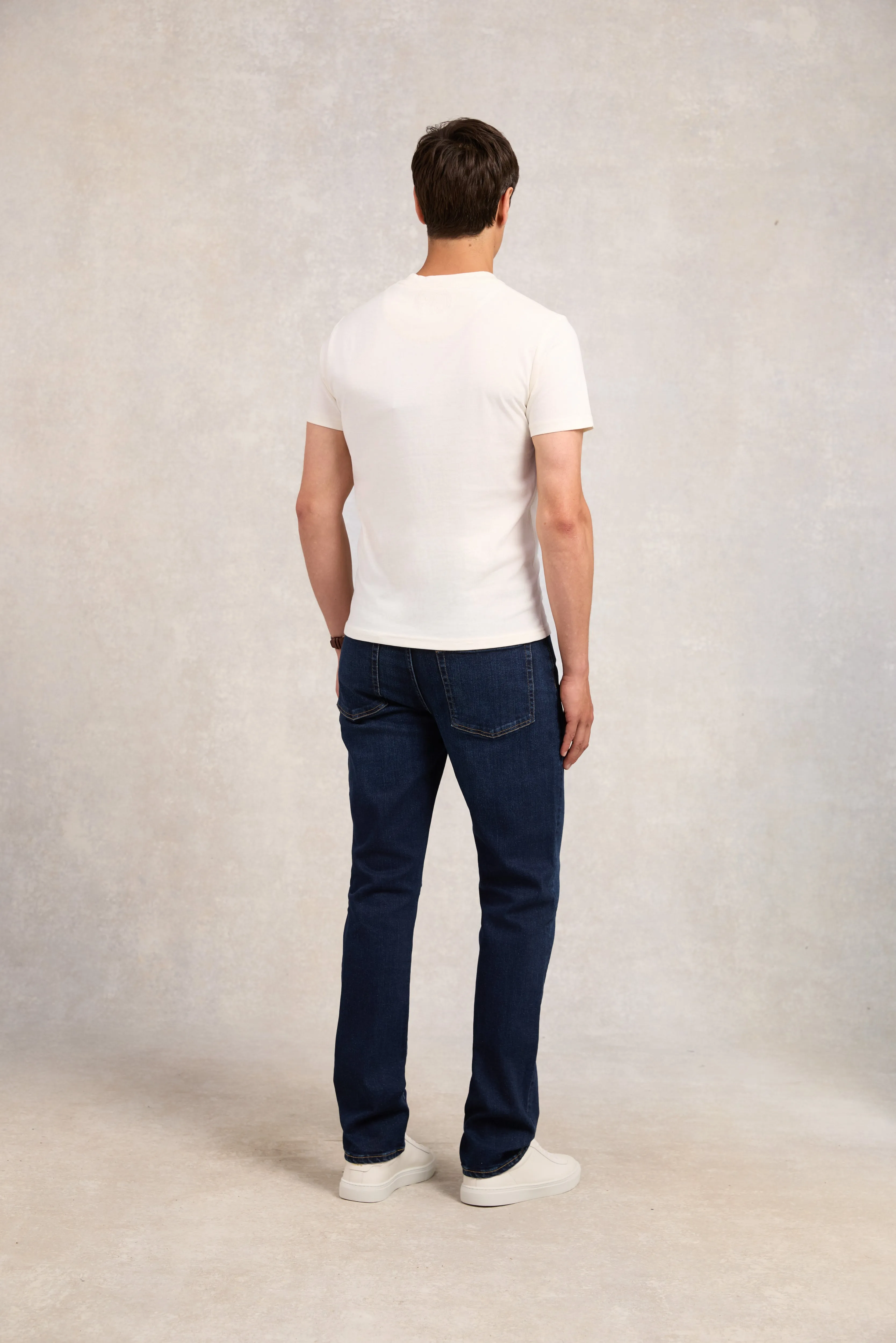 Men's Crew Neck T-Shirt (White) sold by Holland Cooper product image thumbnail 5