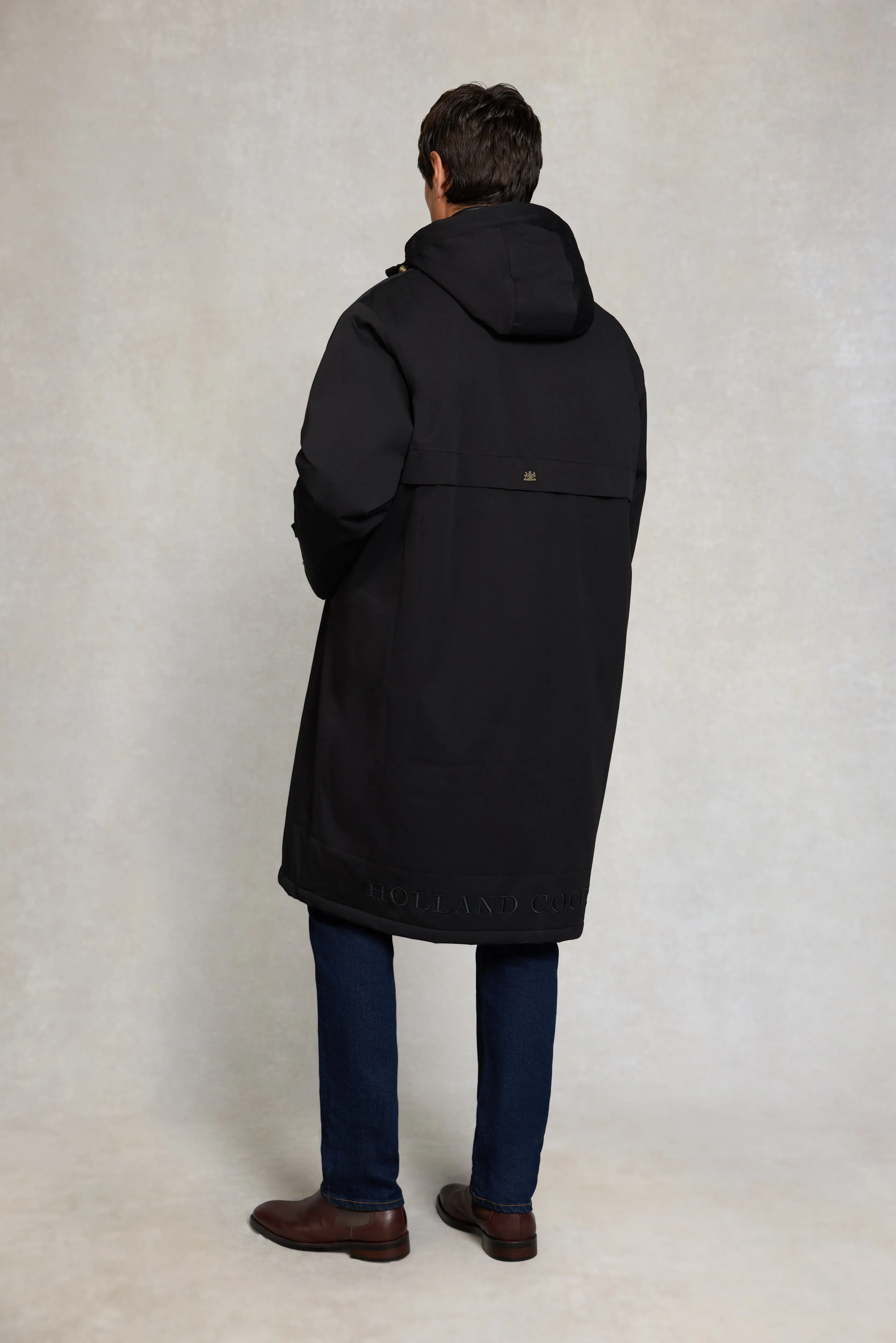 Men's One-Size Waterproof Coat (Black) sold by Holland Cooper product image thumbnail 5
