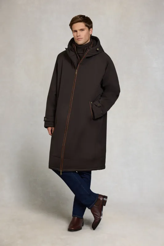 Men's One-Size Waterproof Coat (Chocolate) made by Holland Cooper
