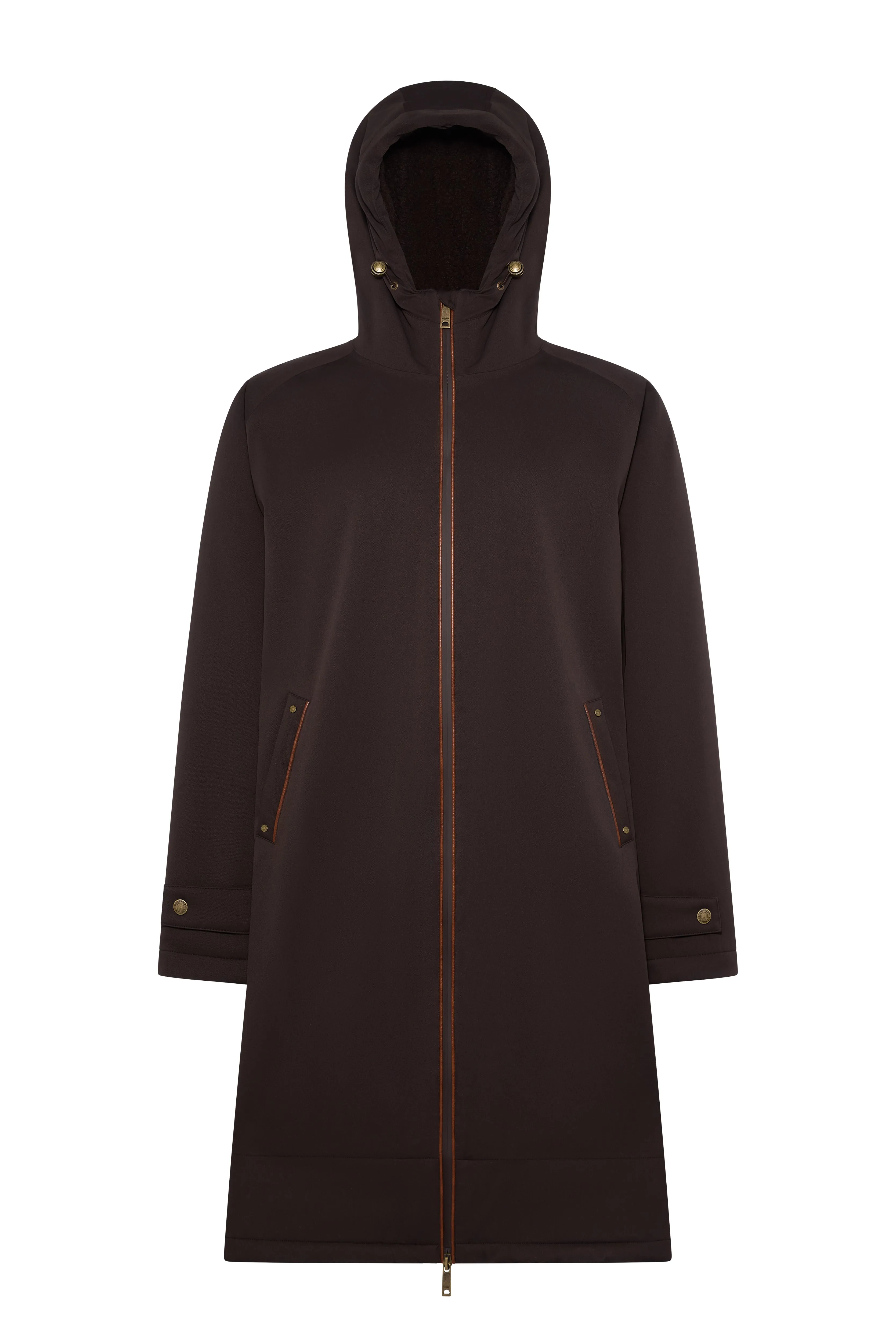Men's One-Size Waterproof Coat (Chocolate) sold by Holland Cooper product image thumbnail 4