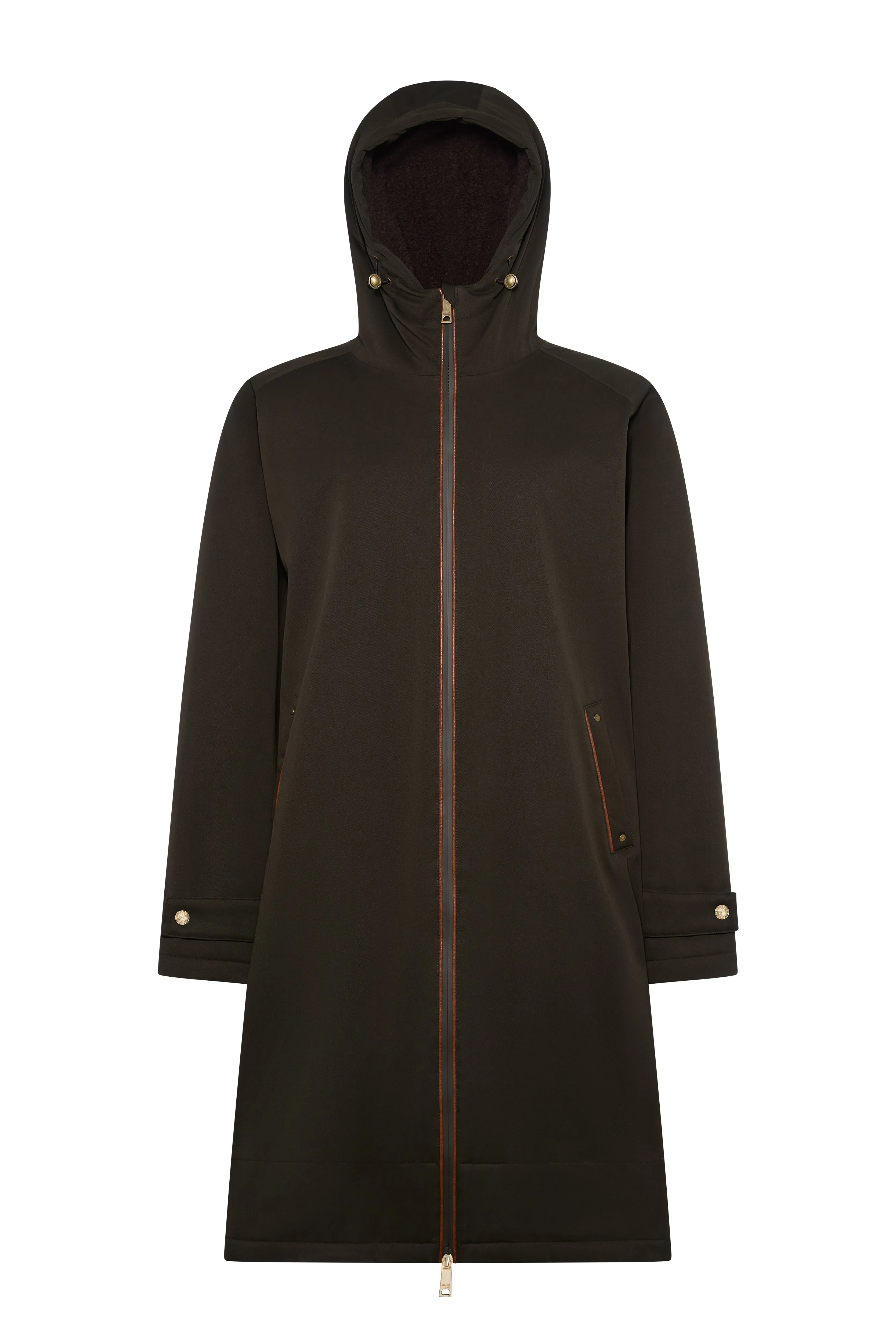 Men's One-Size Waterproof Coat (Khaki) sold by Holland Cooper product image thumbnail 4