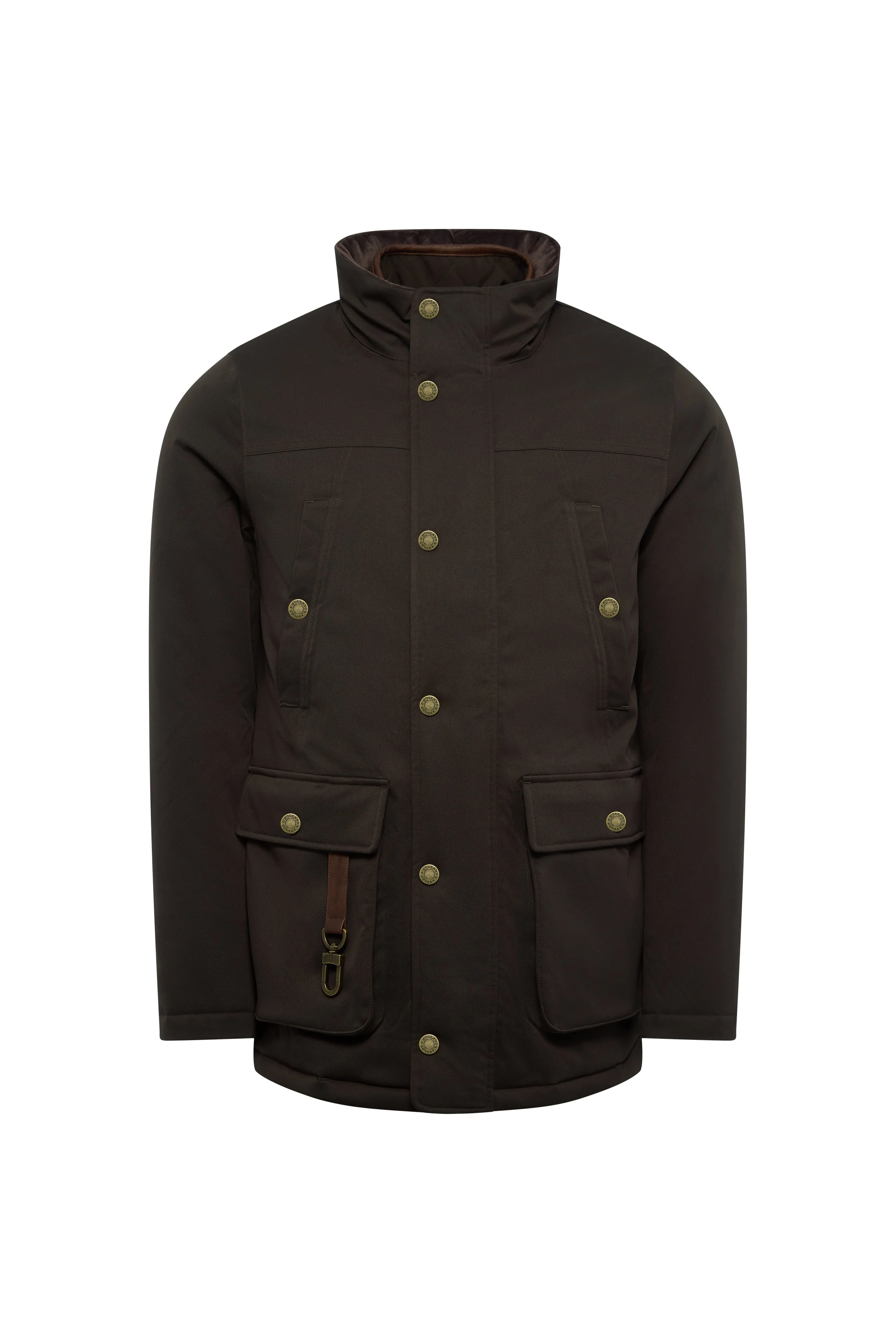 Men's Stamford Field Coat (Chocolate) sold by Holland Cooper product image thumbnail 4
