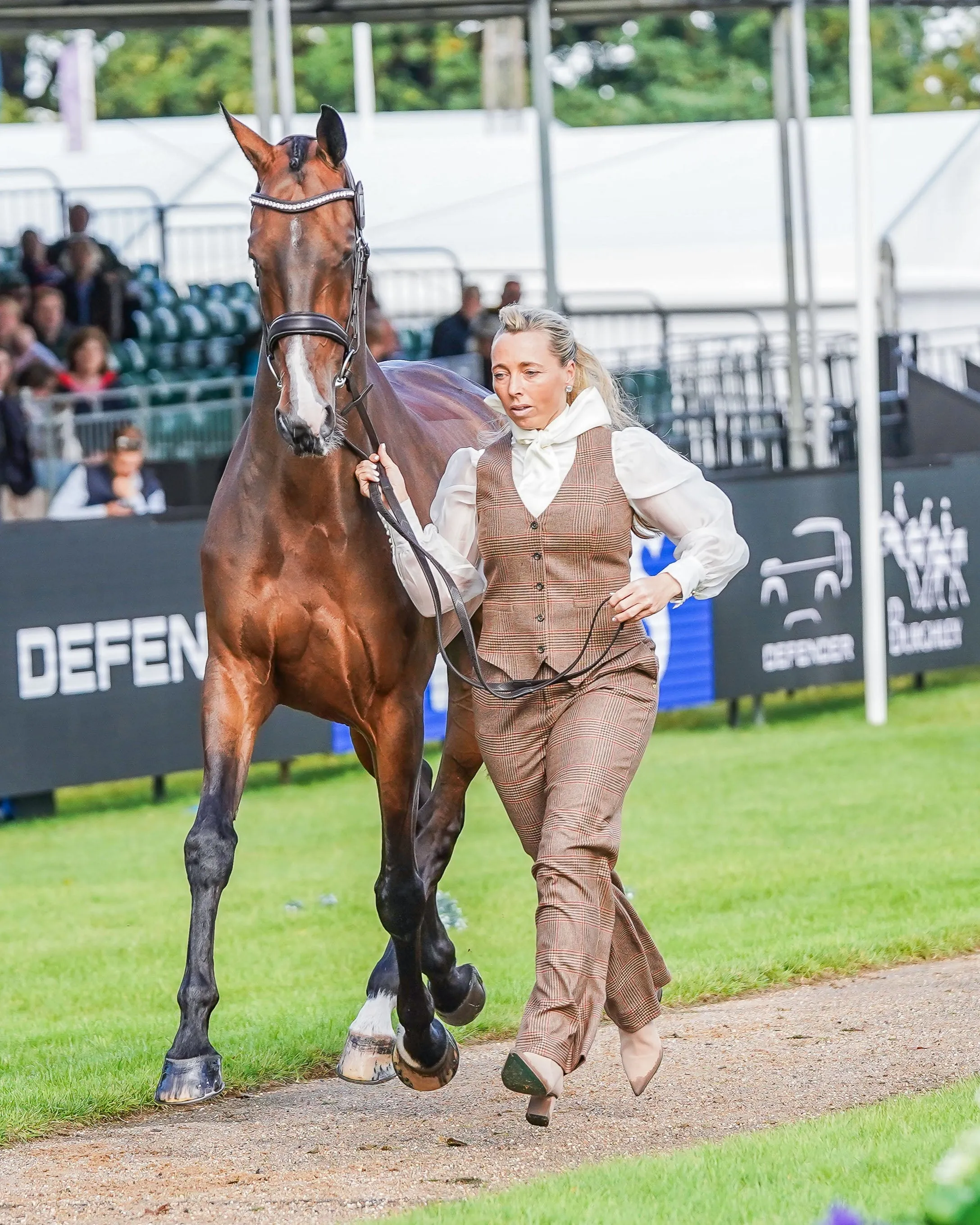 Emma Hyslop-Webb's Burghley Trot Up Look One sold by Holland Cooper