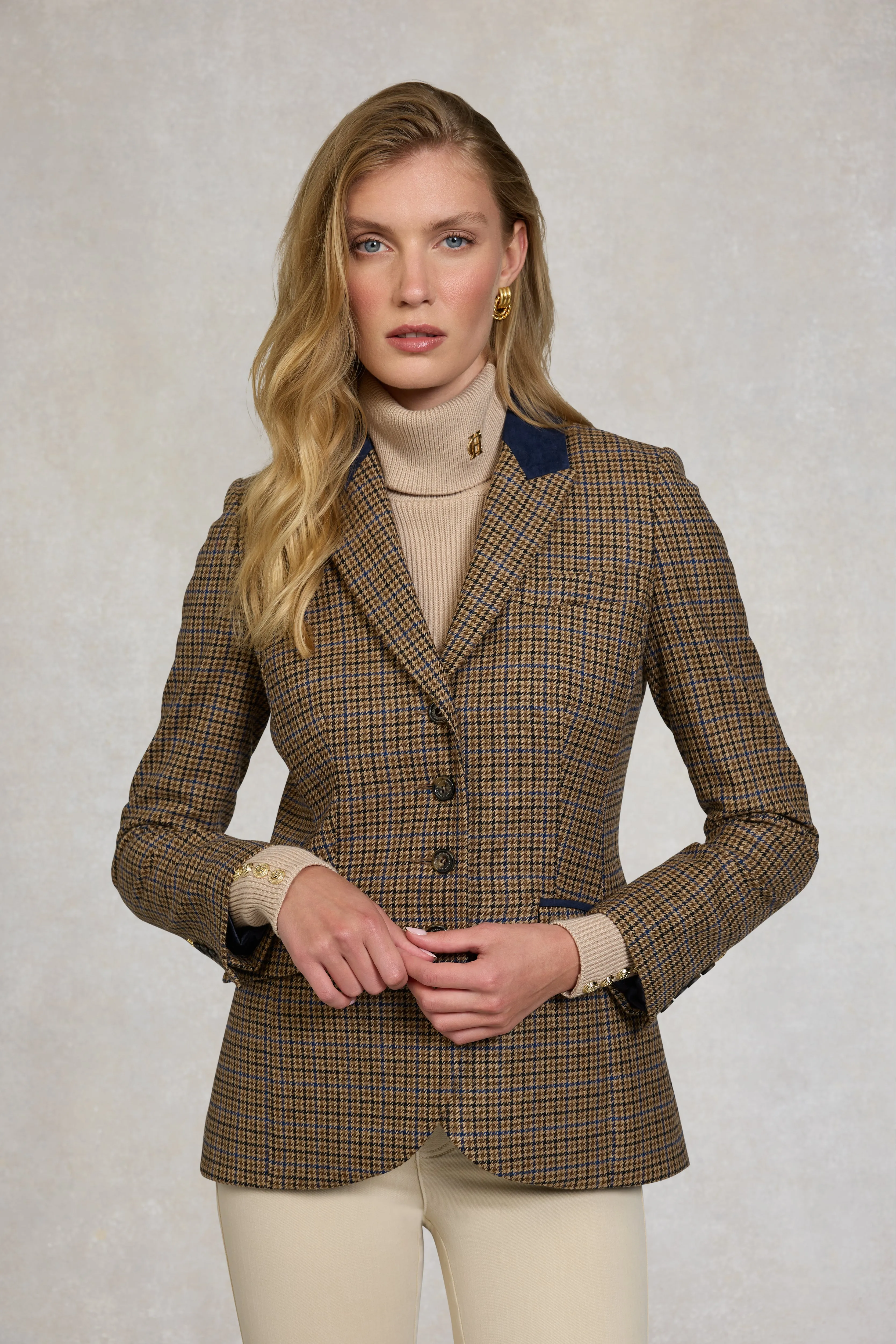 Hacking Jacket (Abbot Check Tweed) sold by Holland Cooper product image thumbnail 2