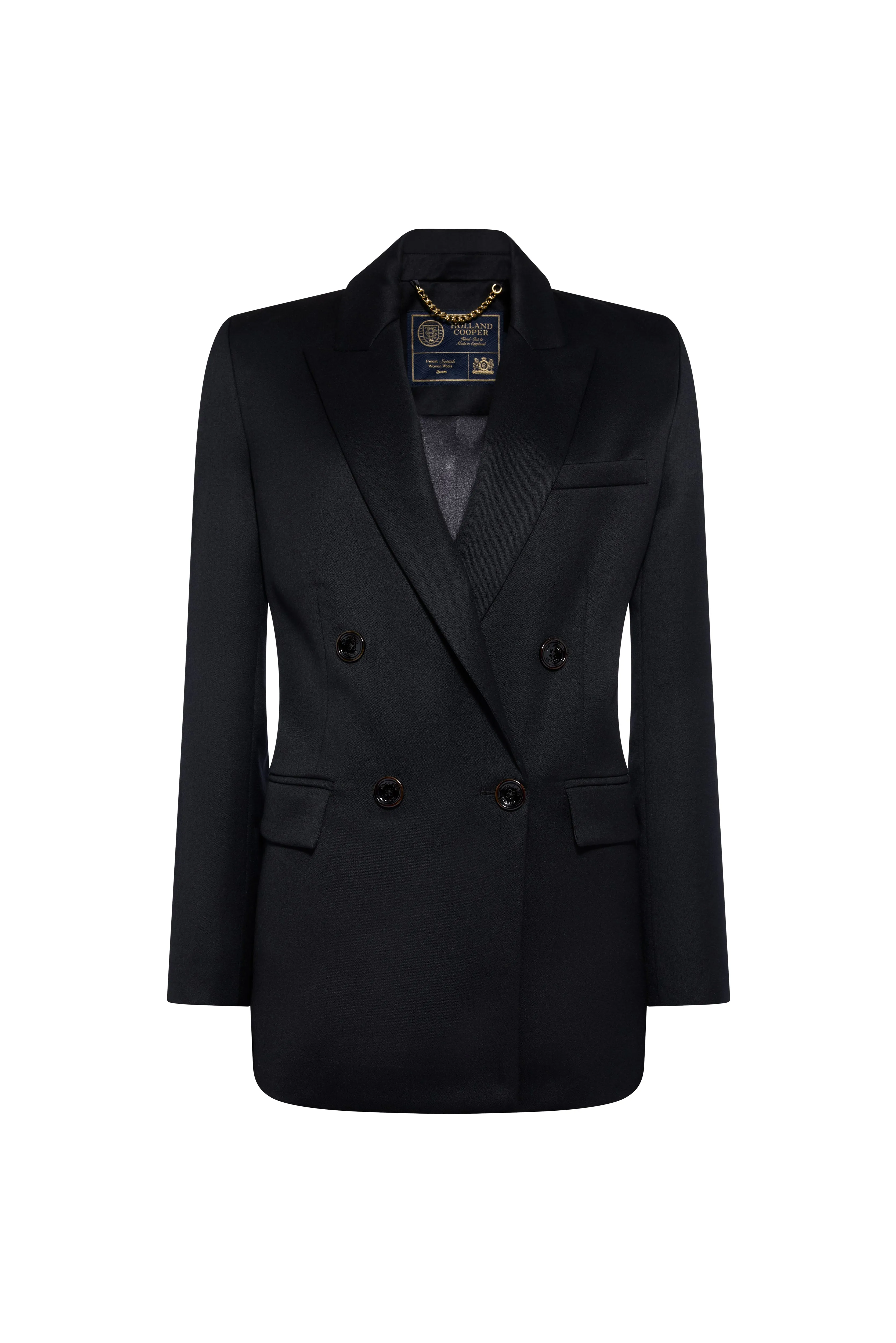 The Portman Blazer (Black Twill) sold by Holland Cooper product image thumbnail 4