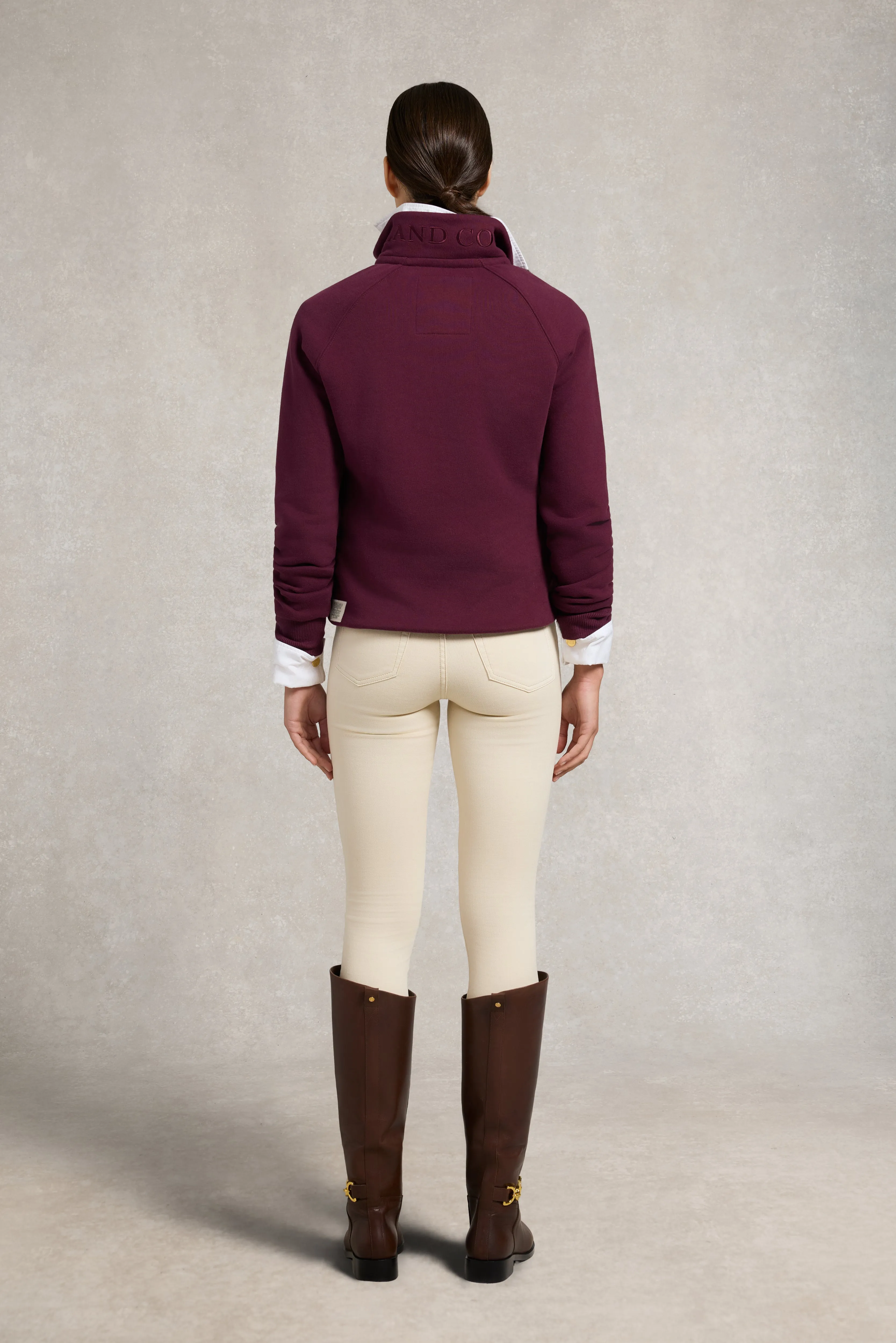 Sporting Goods Zip Henley (Mulberry) sold by Holland Cooper product image thumbnail 5