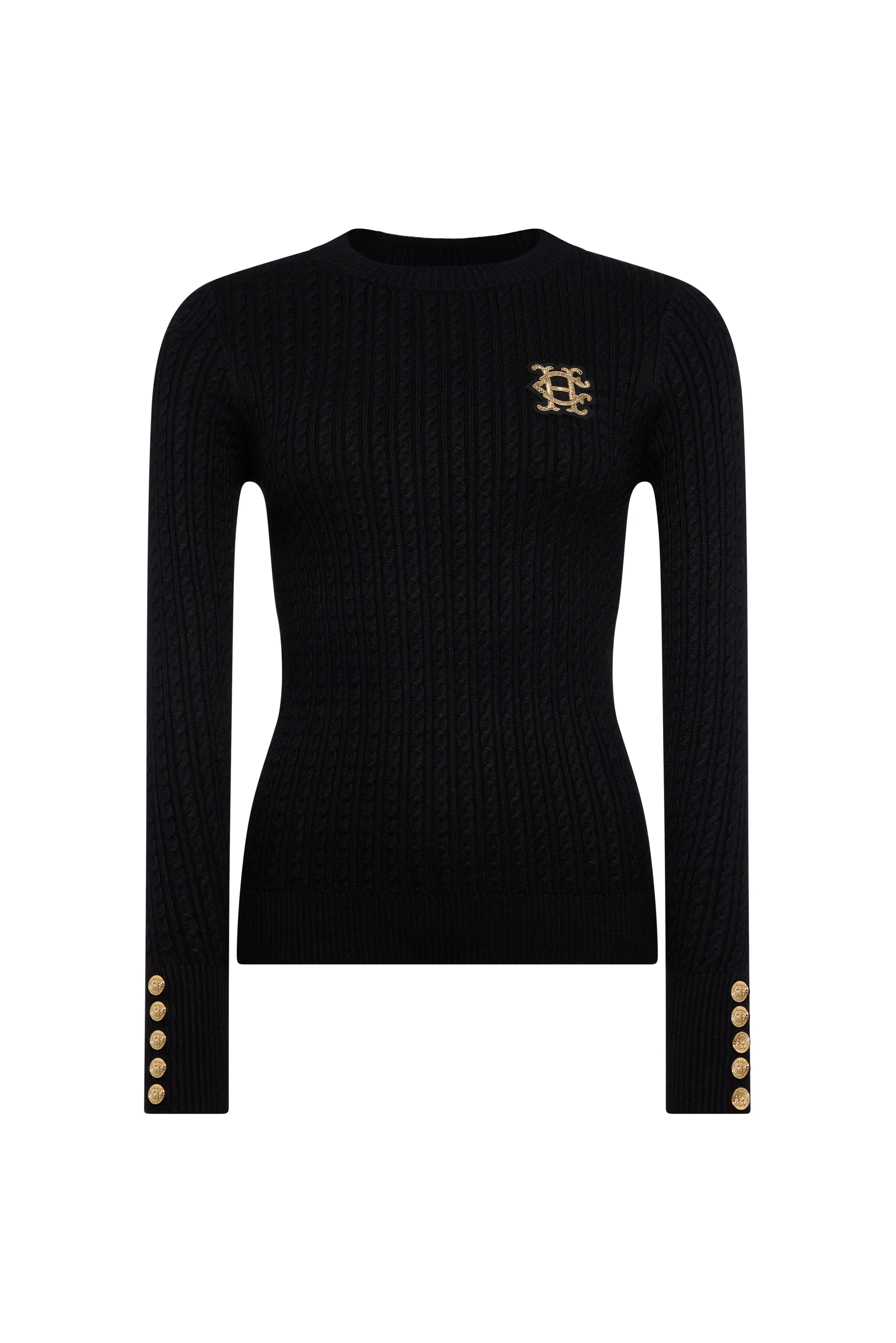 Princeton Crew Neck Knit (Black) sold by Holland Cooper product image thumbnail 4