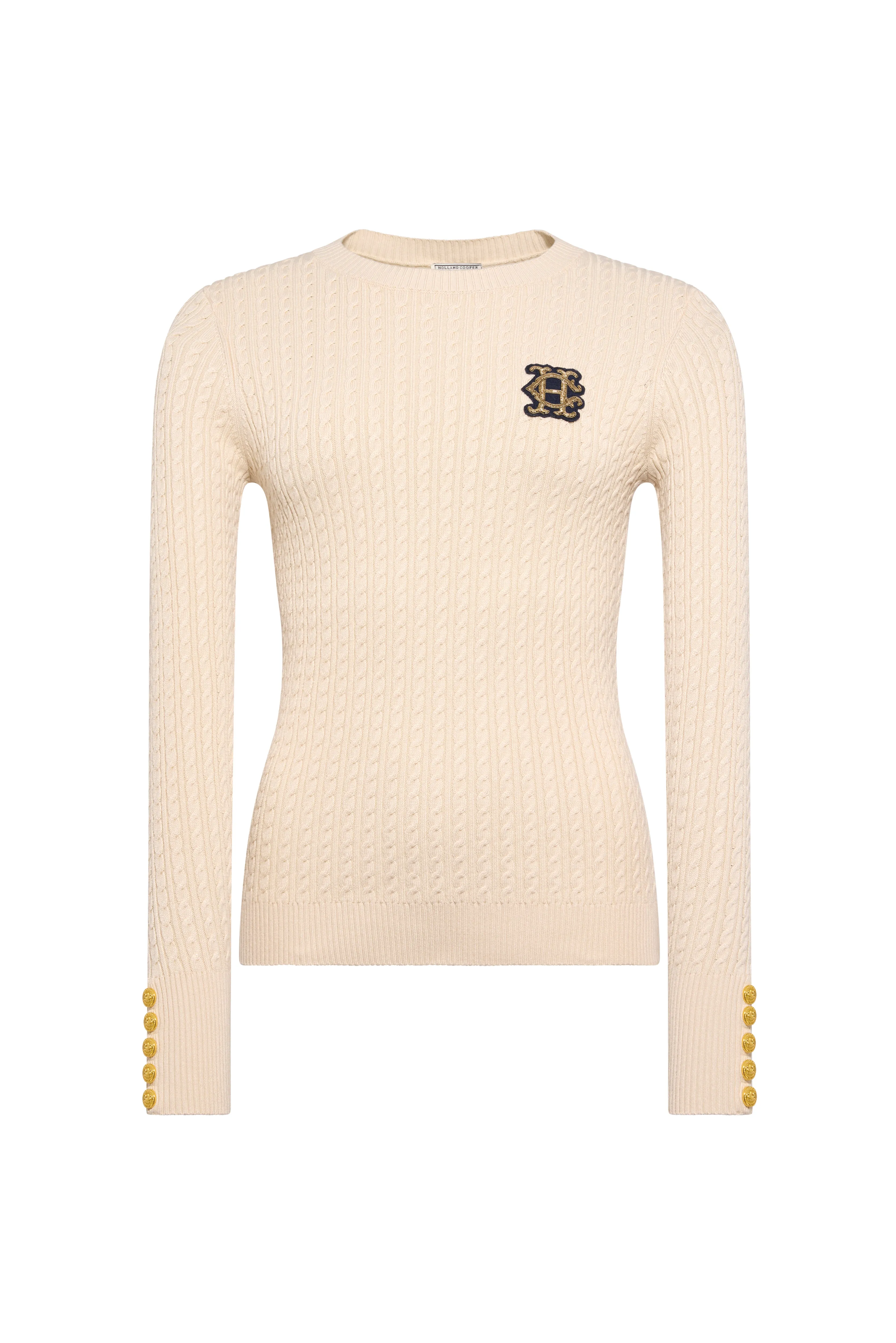 Princeton Crew Neck Knit (Almond) sold by Holland Cooper product image thumbnail 4