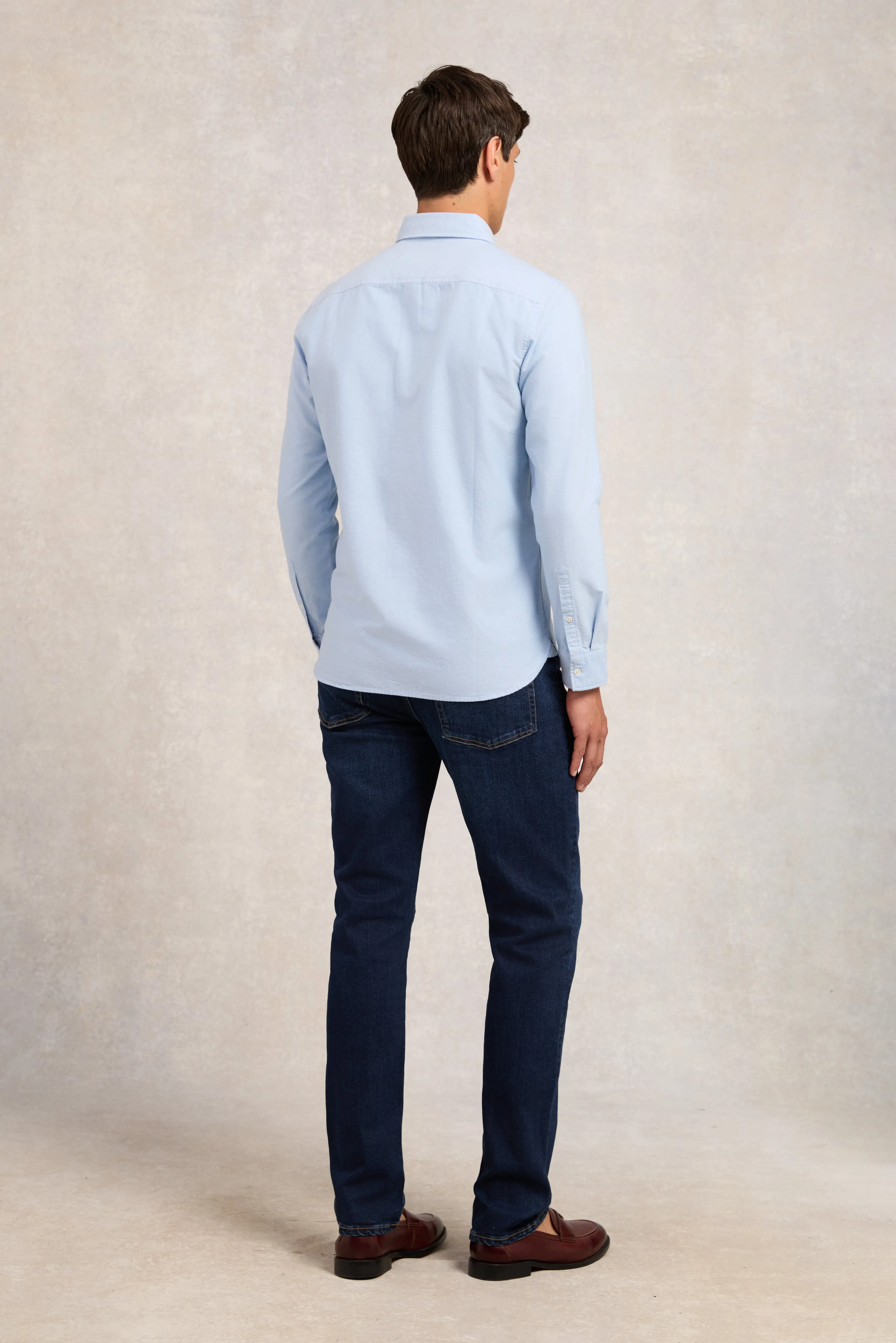 Men's Classic Oxford Shirt (Sky Blue) sold by Holland Cooper product image thumbnail 5